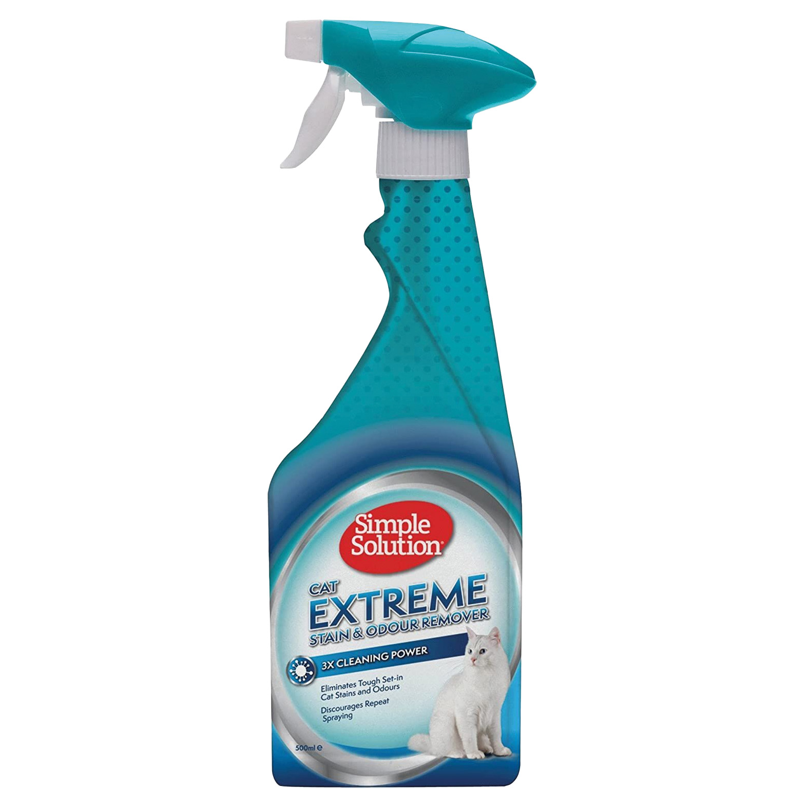 SIMPLE SOLUTION STAIN & ODOUR VLEKVERWIJDERAAR KATZE EXTREME 750 ML