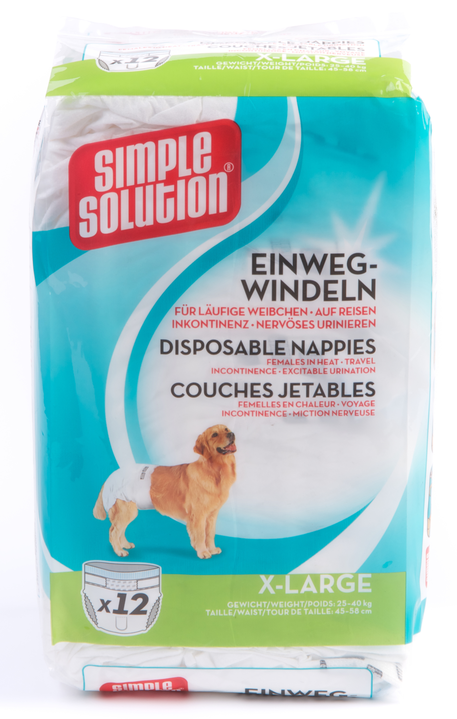 SIMPLE SOLUTION WEGWERP HUNDE LUIER XL 12ST 45-58 CM