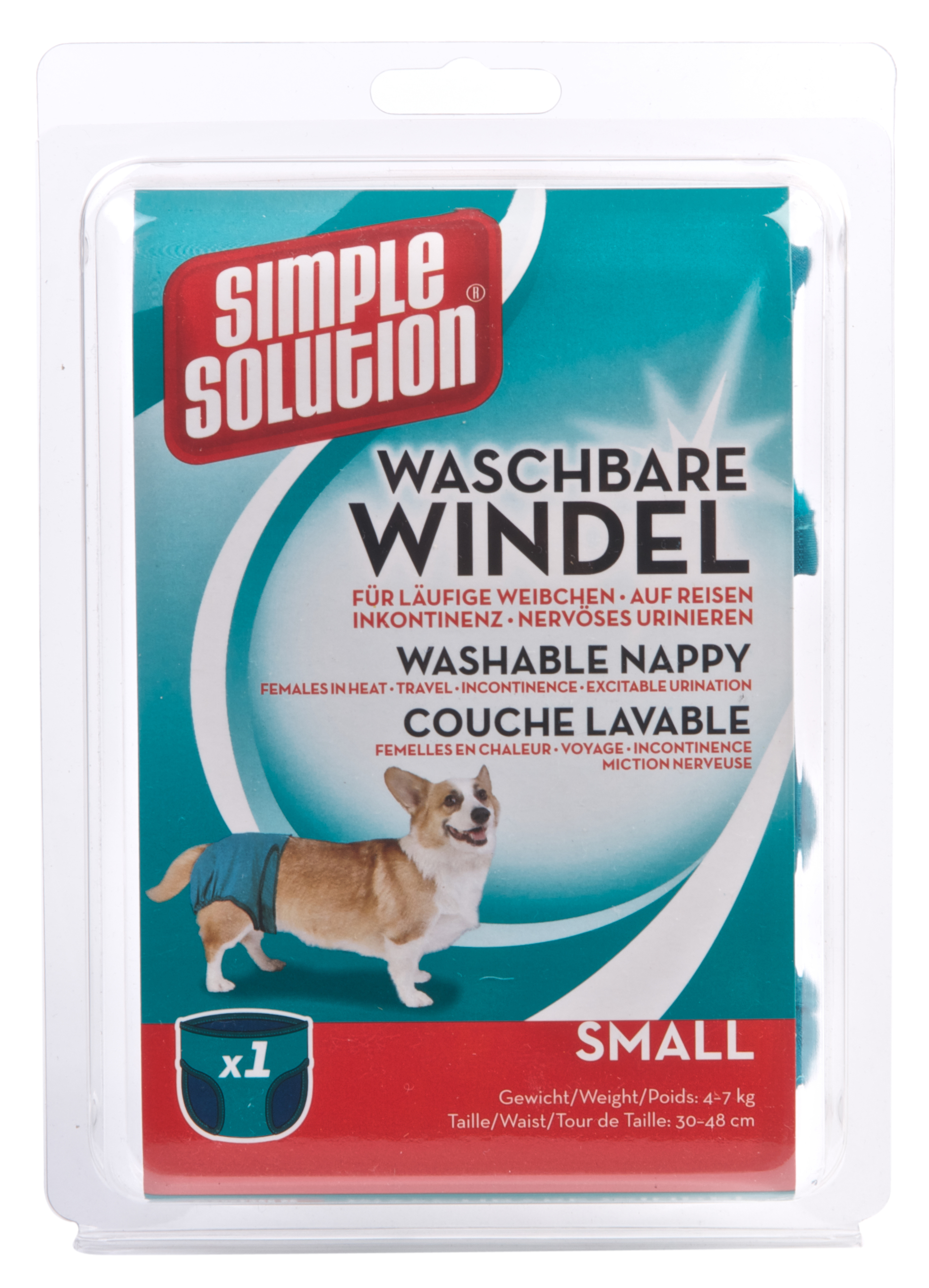 SIMPLE SOLUTION LUIER WASBAAR SMALL 30-48 CM