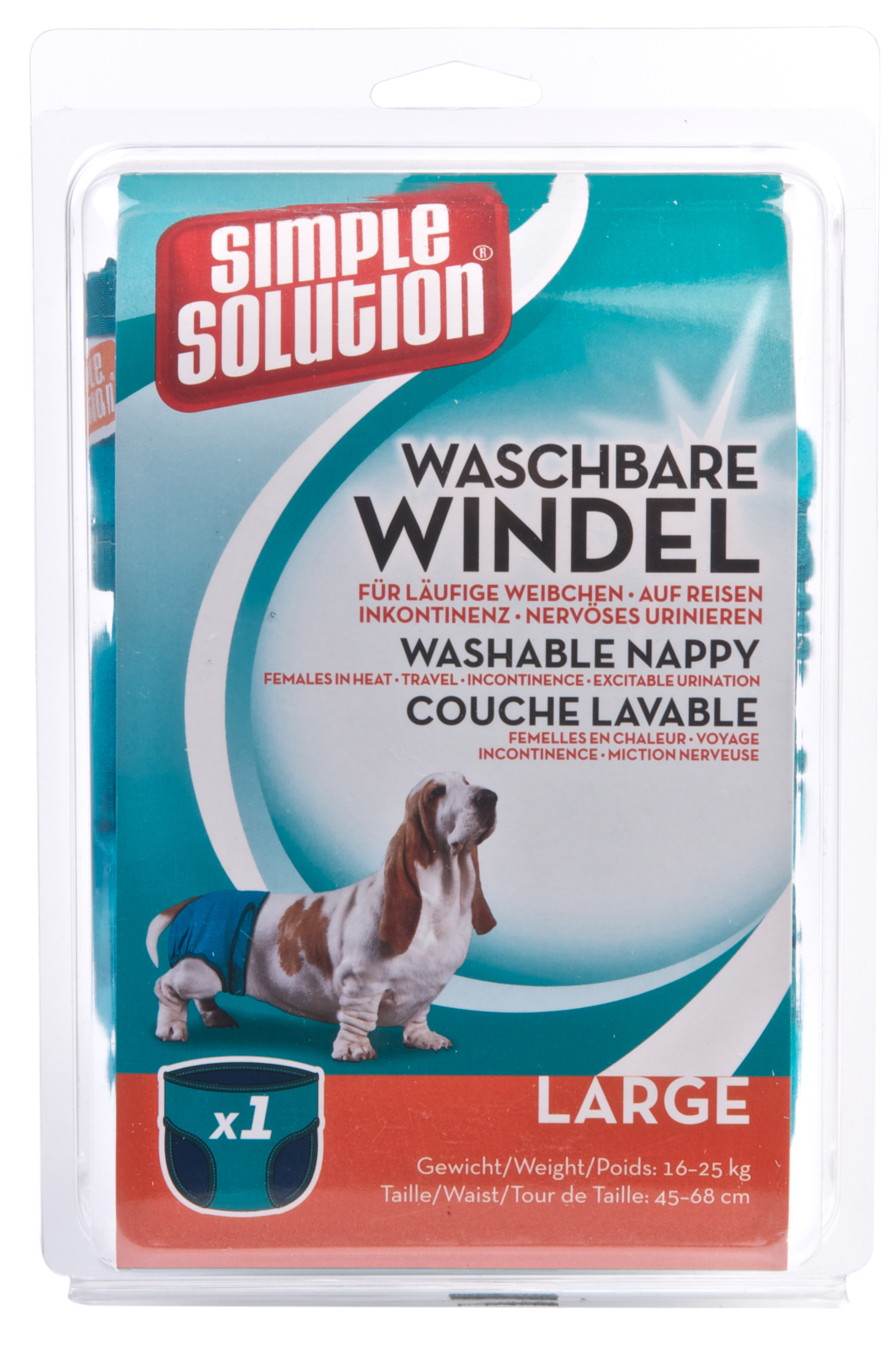 SIMPLE SOLUTION LUIER WASBAAR LARGE 45-68 CM