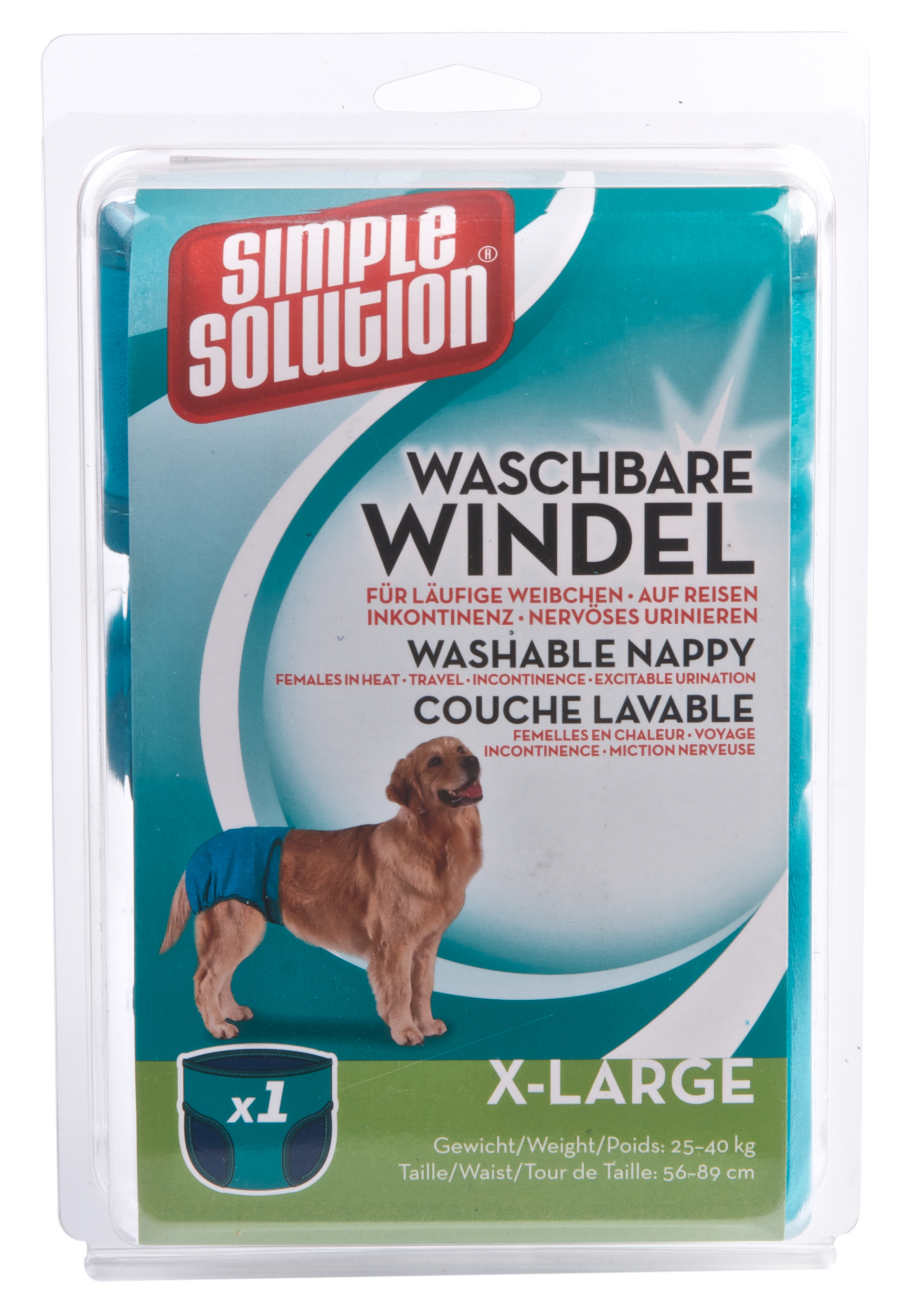 SIMPLE SOLUTION LUIER WASBAAR XL 56-89 CM
