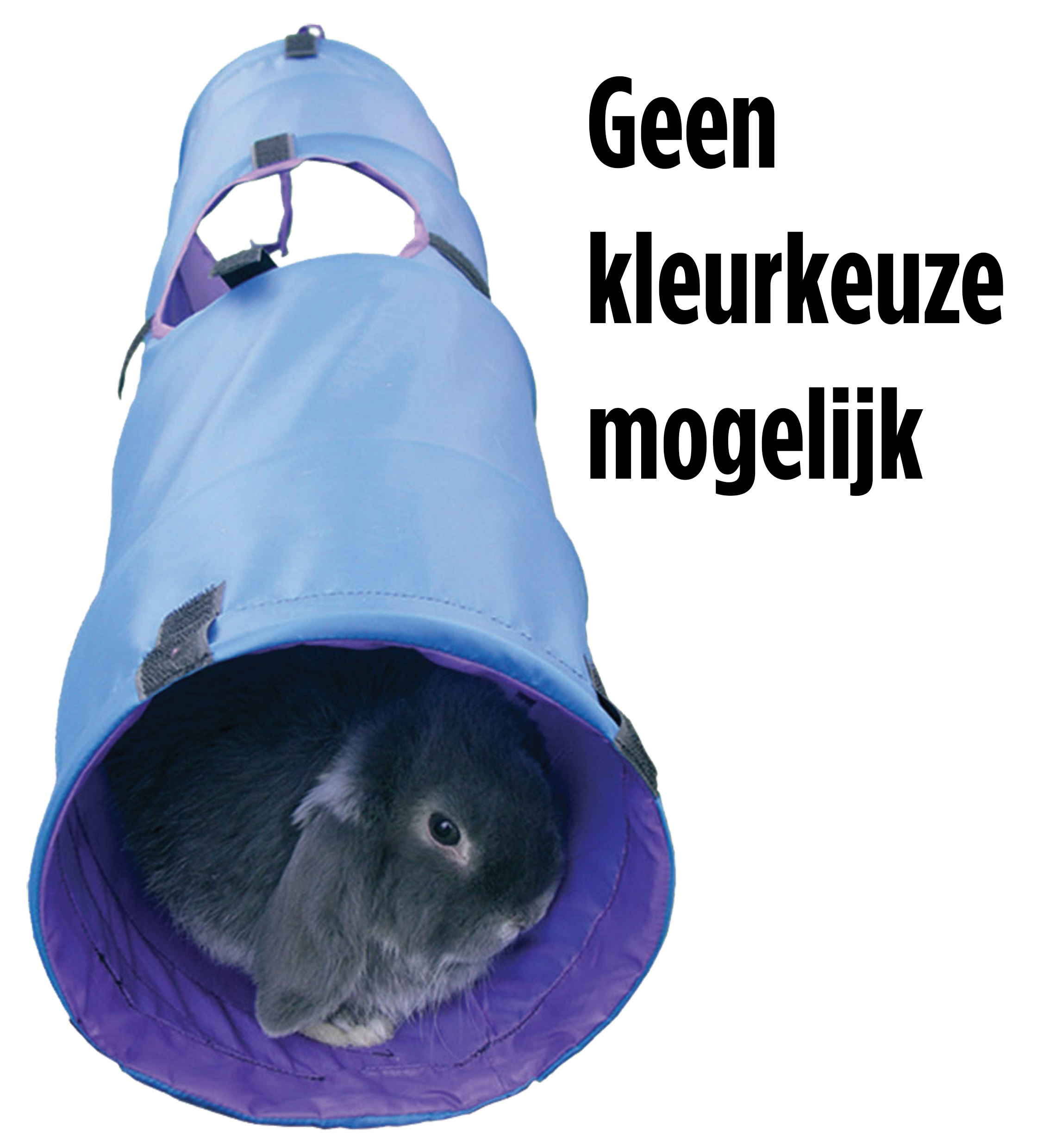 KANINCHEN TUNNEL ACTIVITY SORTIERT 90X20X20 CM