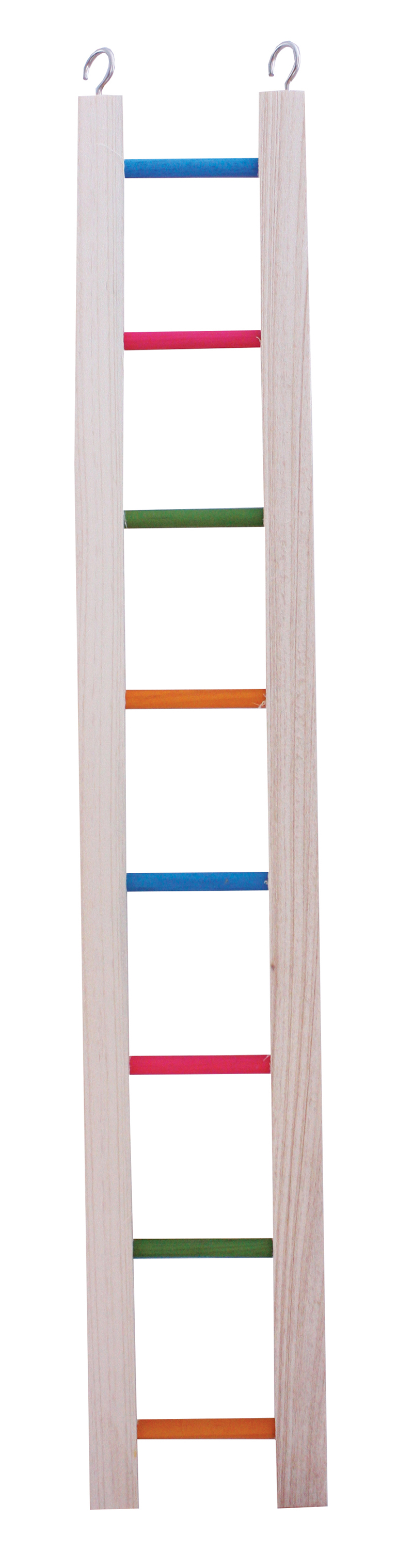 HAPPY HAUBE LADDER HOLZ GEKLEURD 61 CM