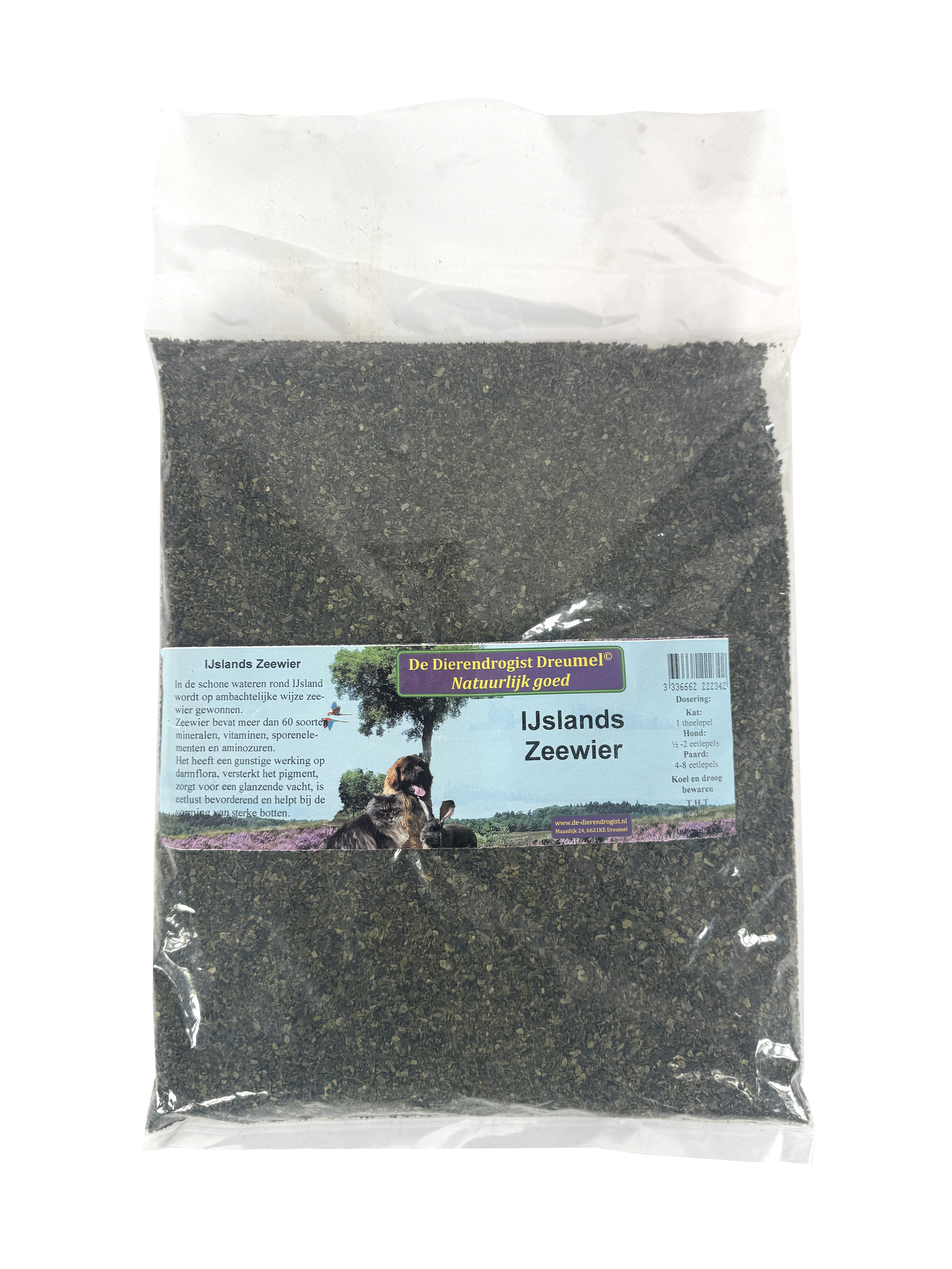 DIERENDROGIST ISLAENDISCH SEETANG 1 KG