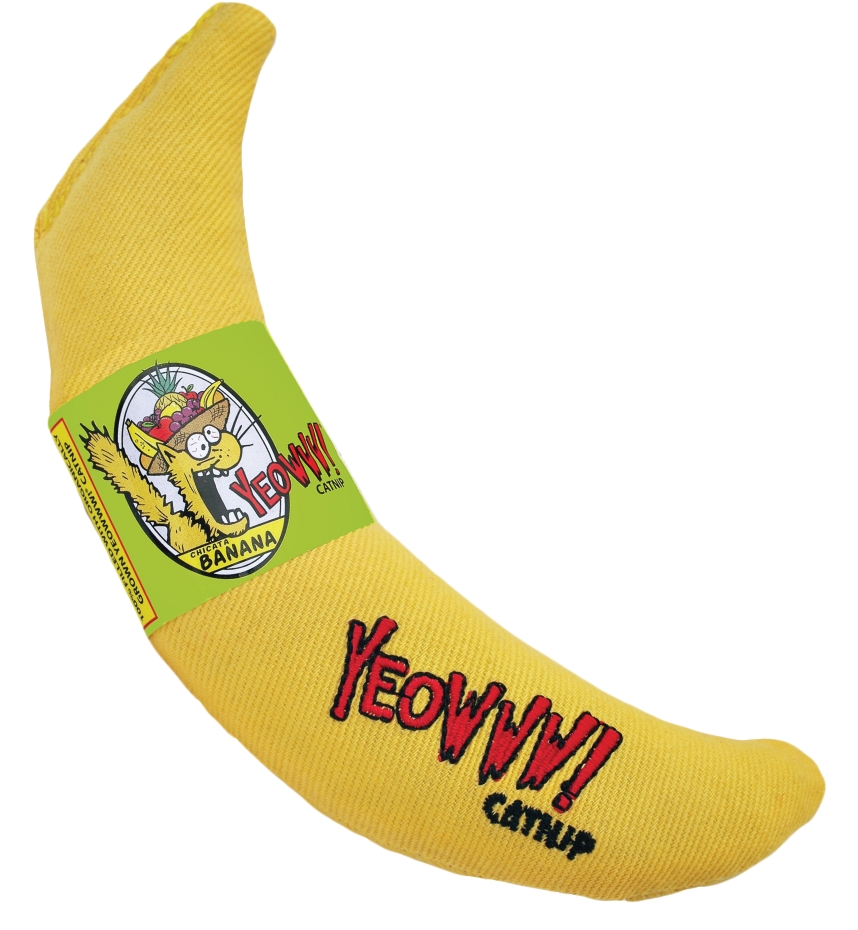 YEOWWW BANANE MIT CATNIP 18 CM