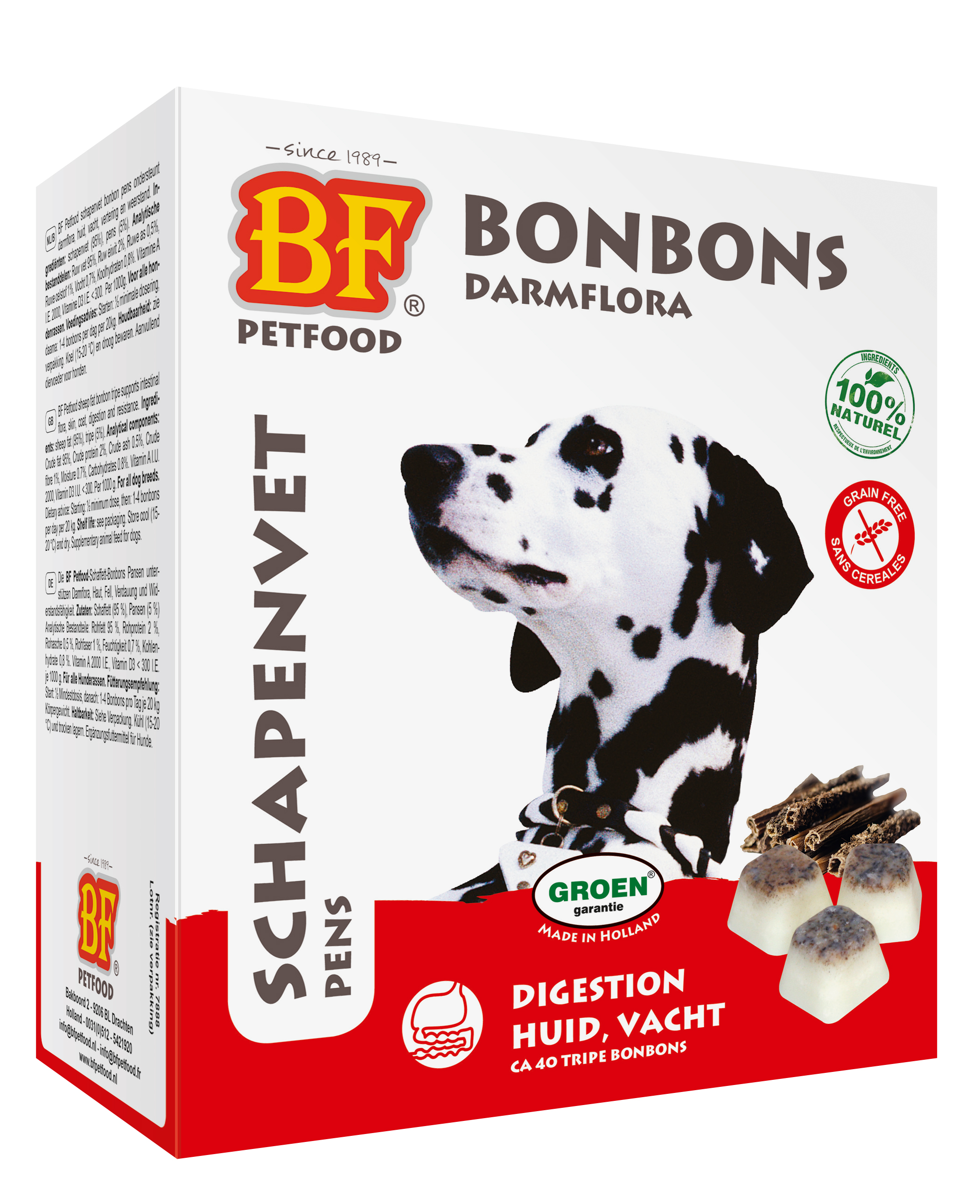 BF PETFOOD SCHAFFETT MAXI BONBONS PANSEN 40 STK.