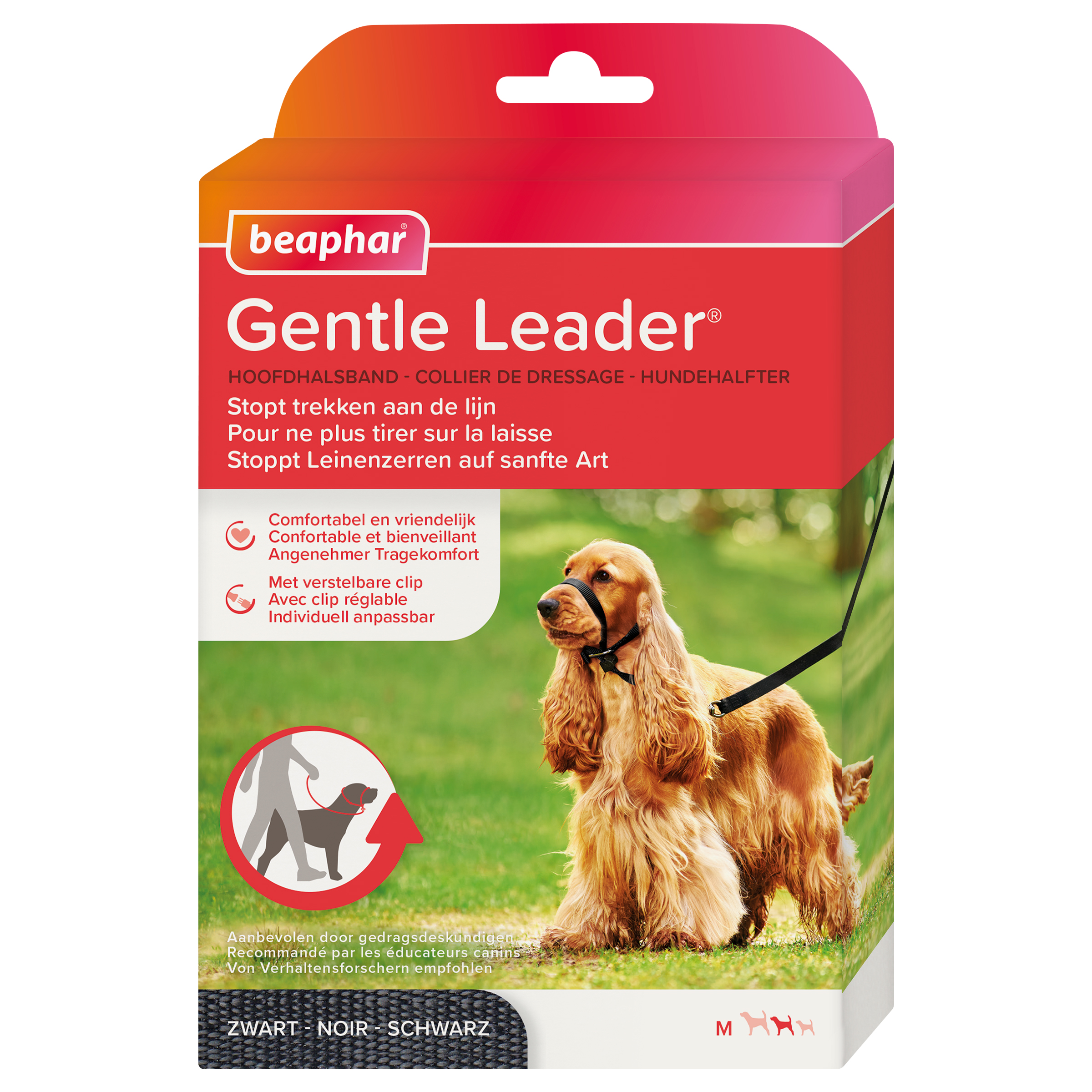 BEAPHAR GENTLE LEADER SCHWARZ MEDIUM