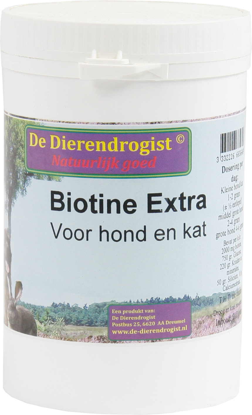 DIERENDROGIST BIOTIN PULVER+KRAEUTER FUER HUND UND KATZE 200 G