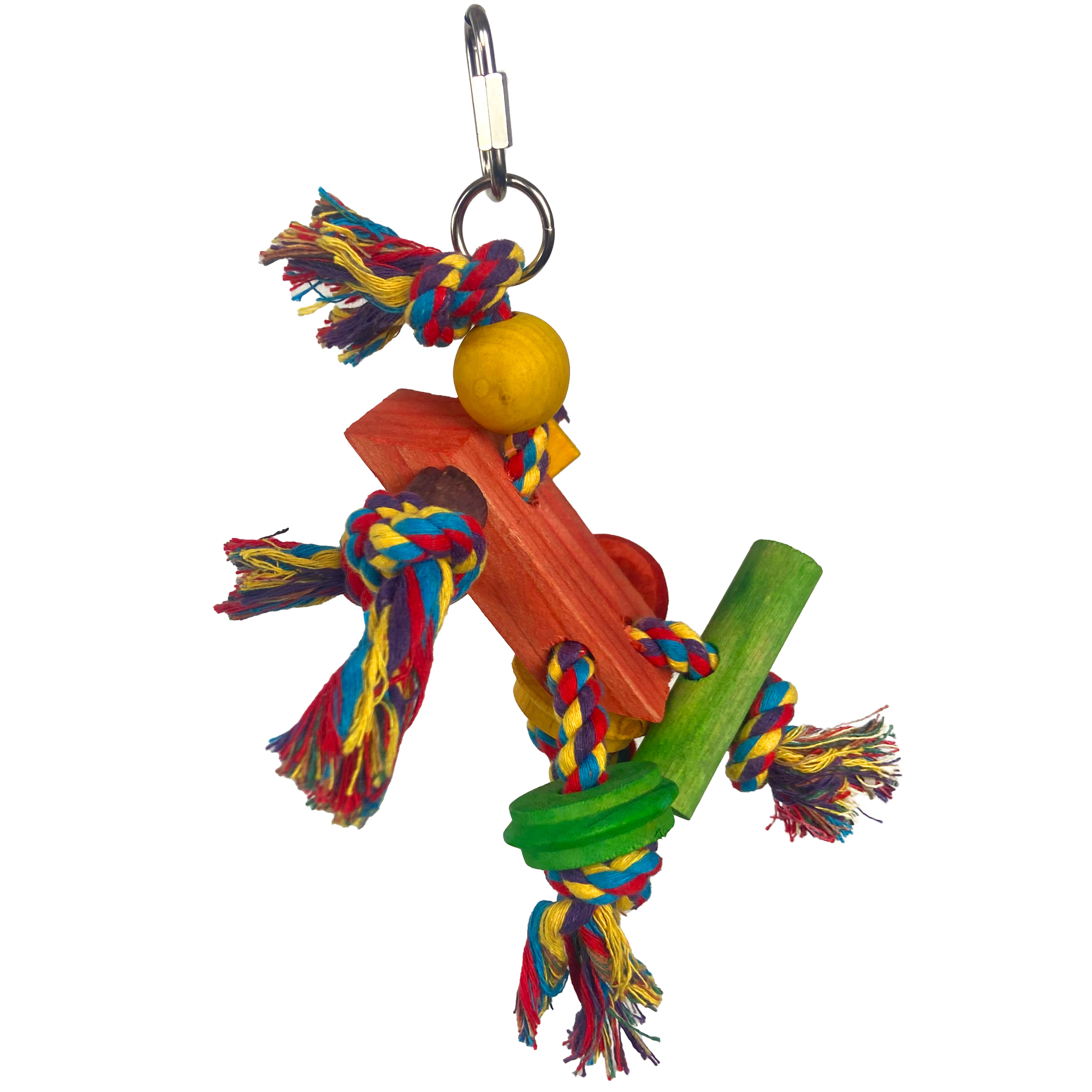 HAPPY HAUBE SPIELZEUG PAPEGAAI FIESTA 31X12X10 CM
