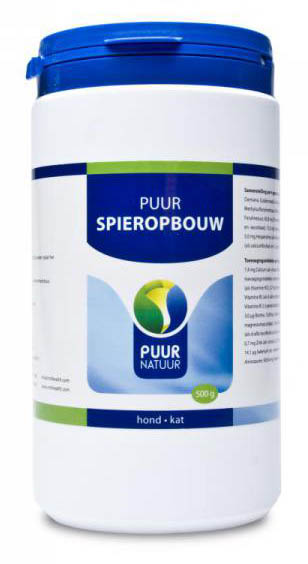 PUUR MUSCLE MASS (SPIEROPBOUW) HUND & KATZE 500 G