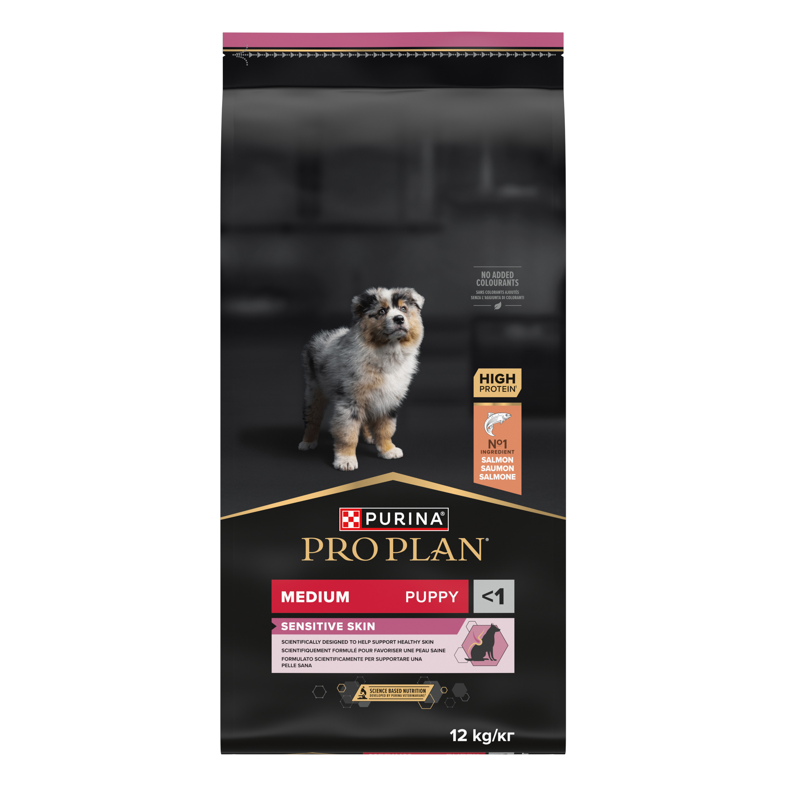 PRO PLAN WELPE MEDIUM SENSITIV SKIN 12 KG