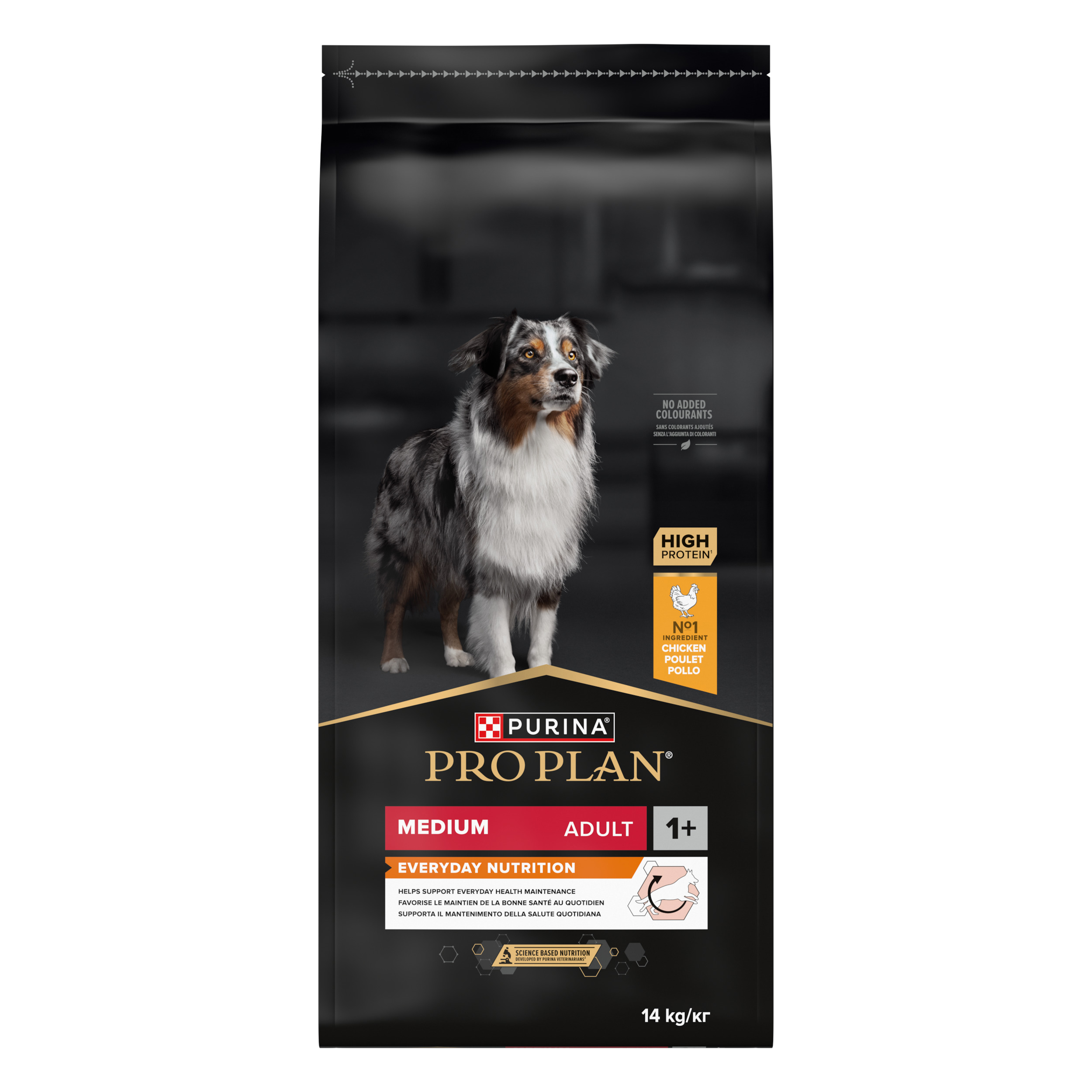 PRO PLAN DOG ADULT MEDIUM HUHN/REISE 14 KG