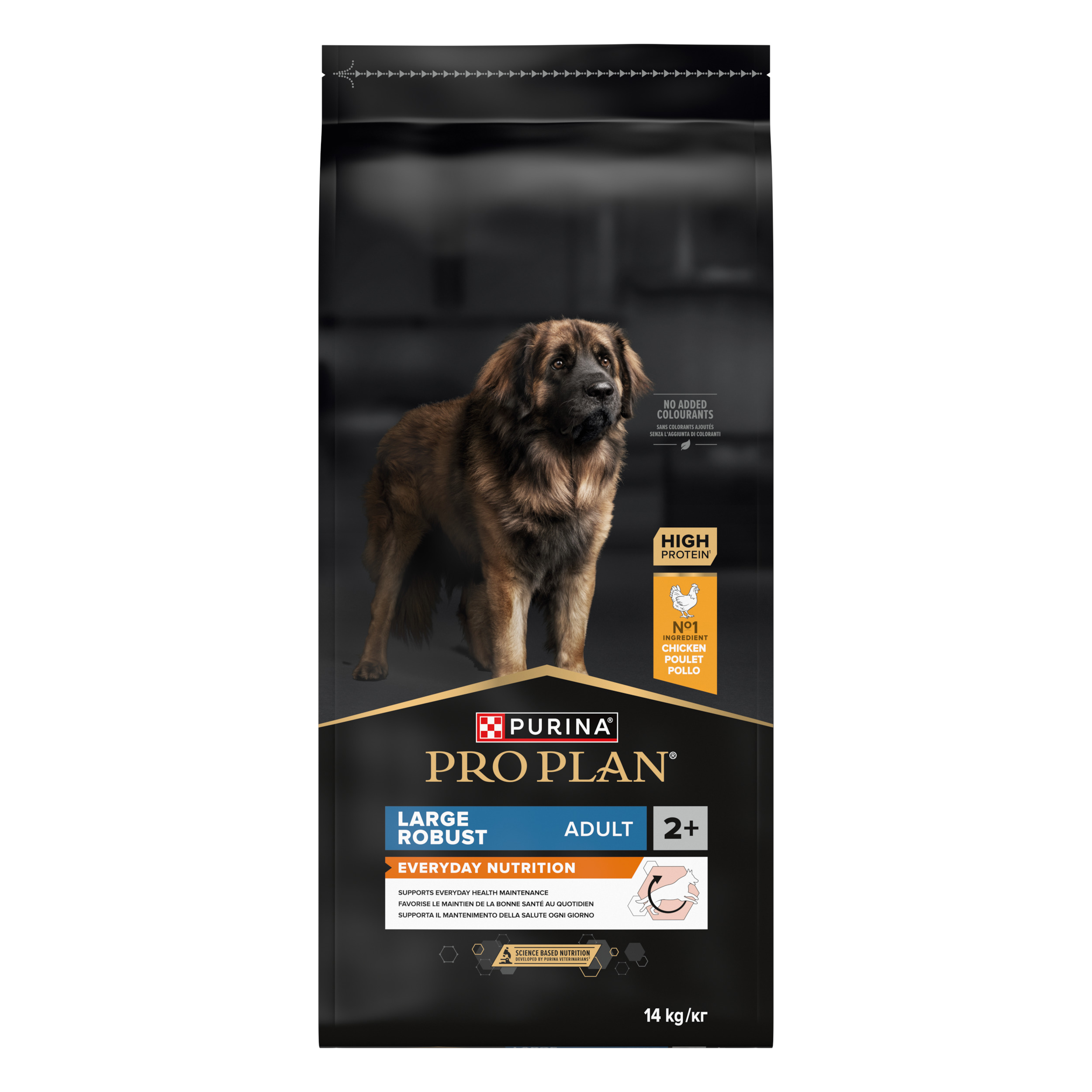 PRO PLAN DOG ADULT LARGE BREIT ROBUUST HUHN 14 KG