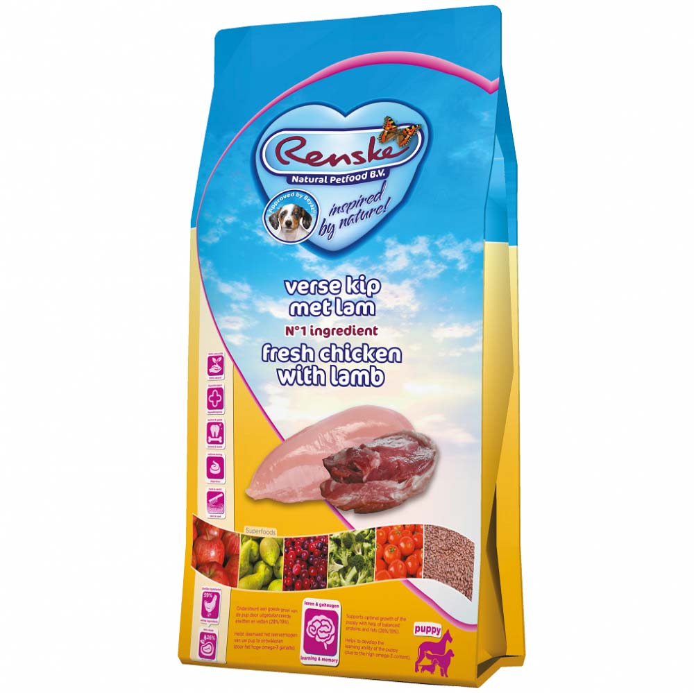 RENSKE SUPER PREMIUM WELPE HUHN/LAMM 2 KG