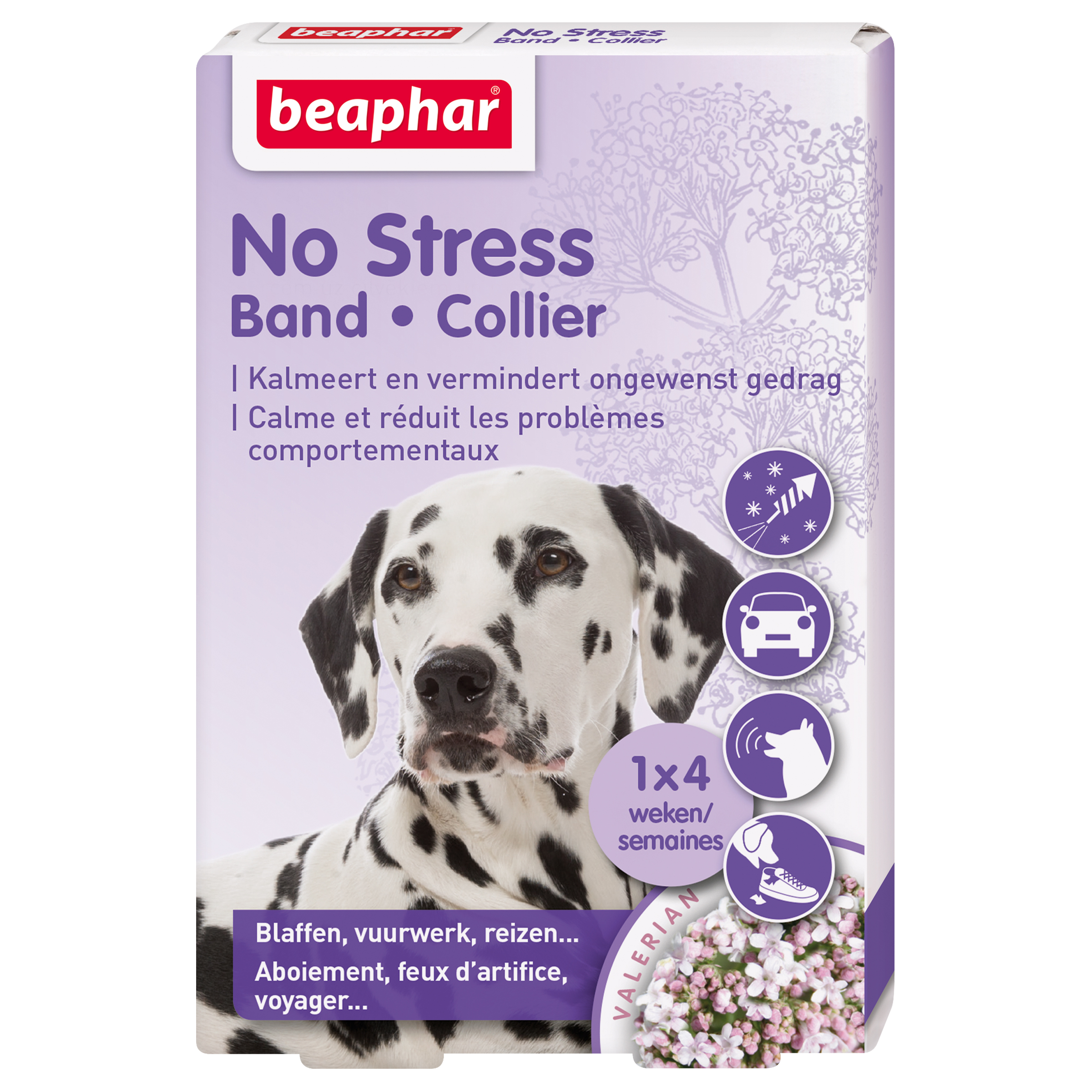 BEAPHAR NO STRESS HALSBAND HUND 65 CM