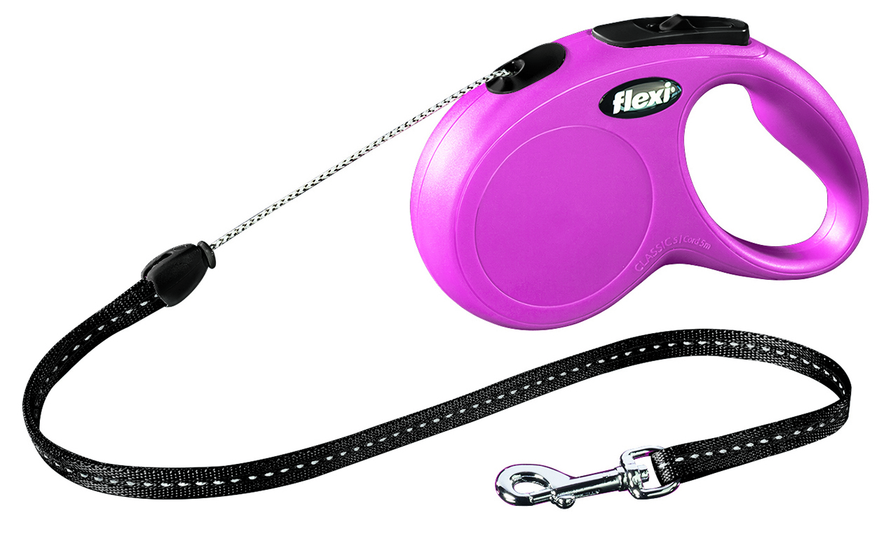 FLEXI ROLLLEINE CLASSIC CORD ROSA S 5 M