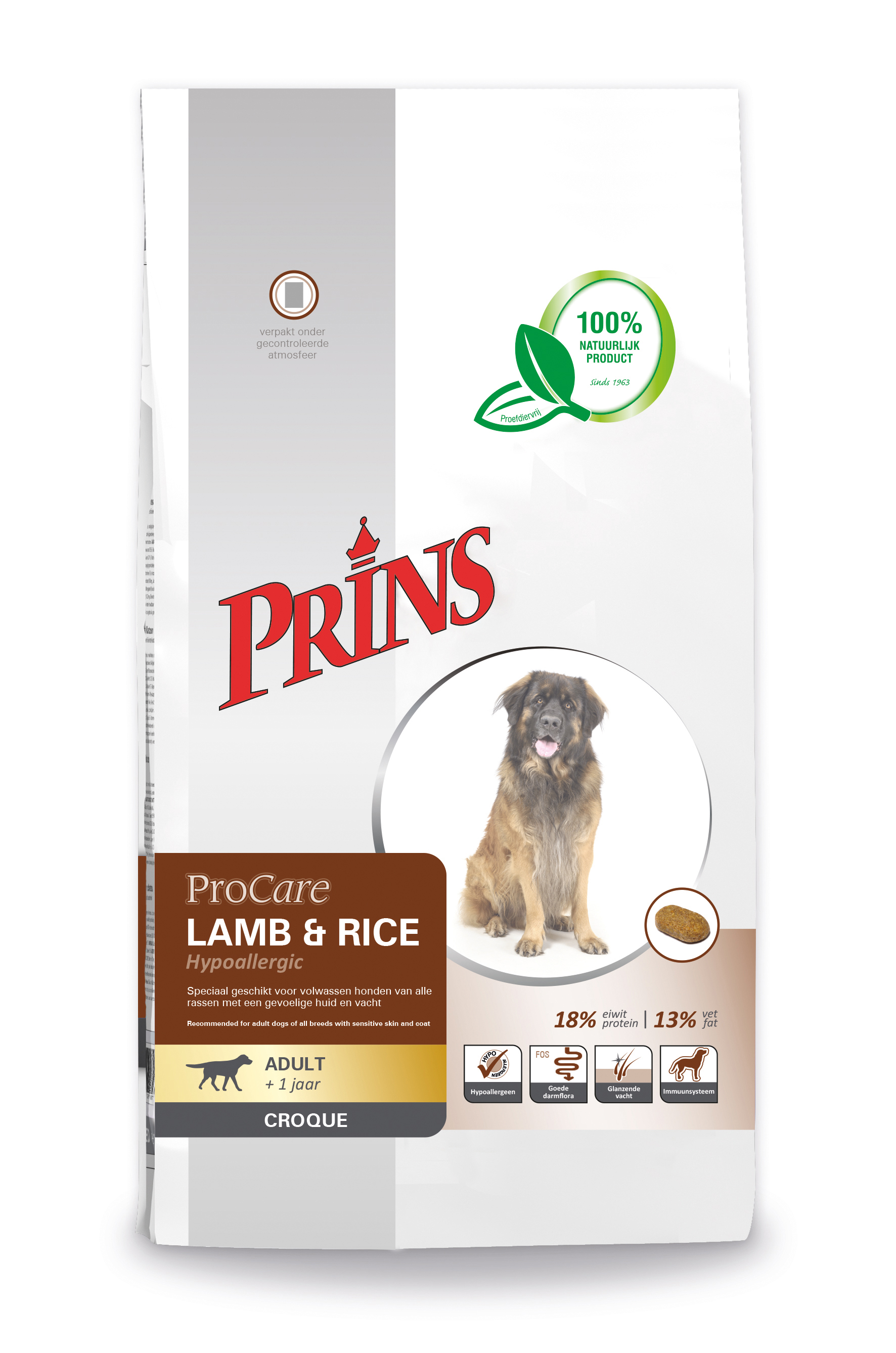 PRINS PROCARE CROQUE HYPO ALLERGIC LAMM/REISE 10 KG