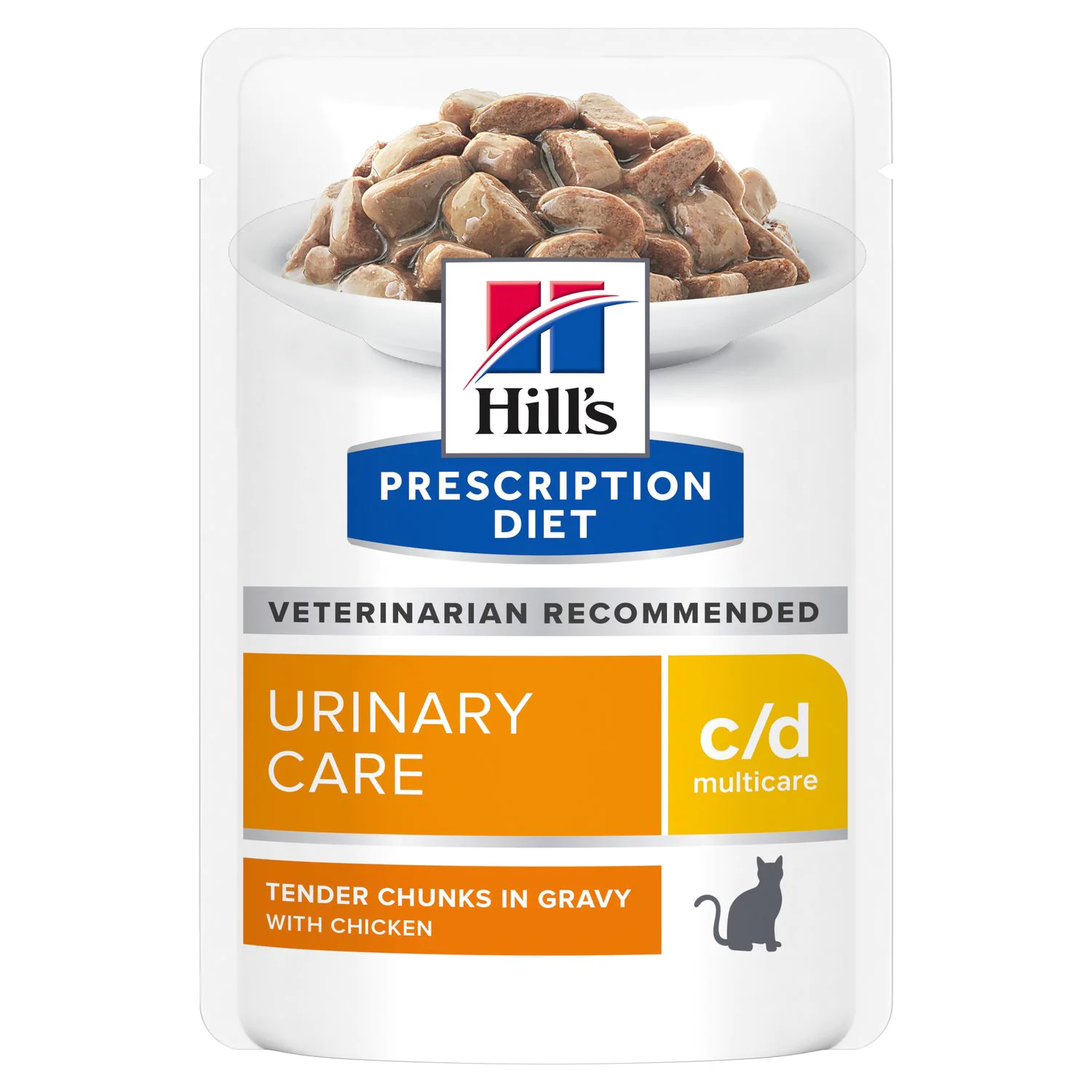 HILL'S FELINE C/D MULTICARE UNRINARY PFLEGE CHICKEN 12X85 G
