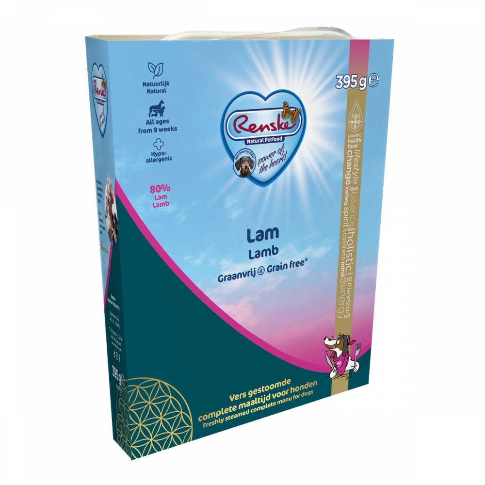 RENSKE FRISCH FLEISCH LAMM GRAANVRIJ 10X395 G