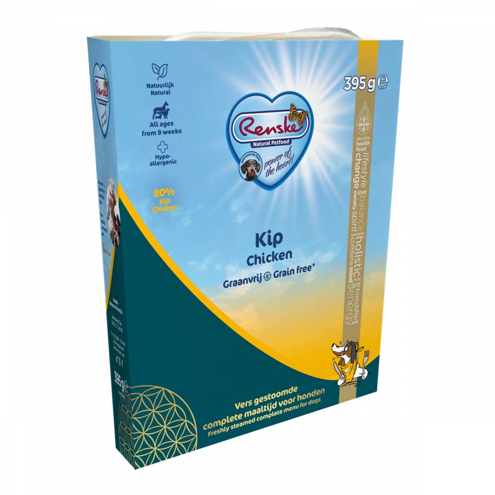 RENSKE FRISCH FLEISCH HUHN GRAANVRIJ 10X395 G