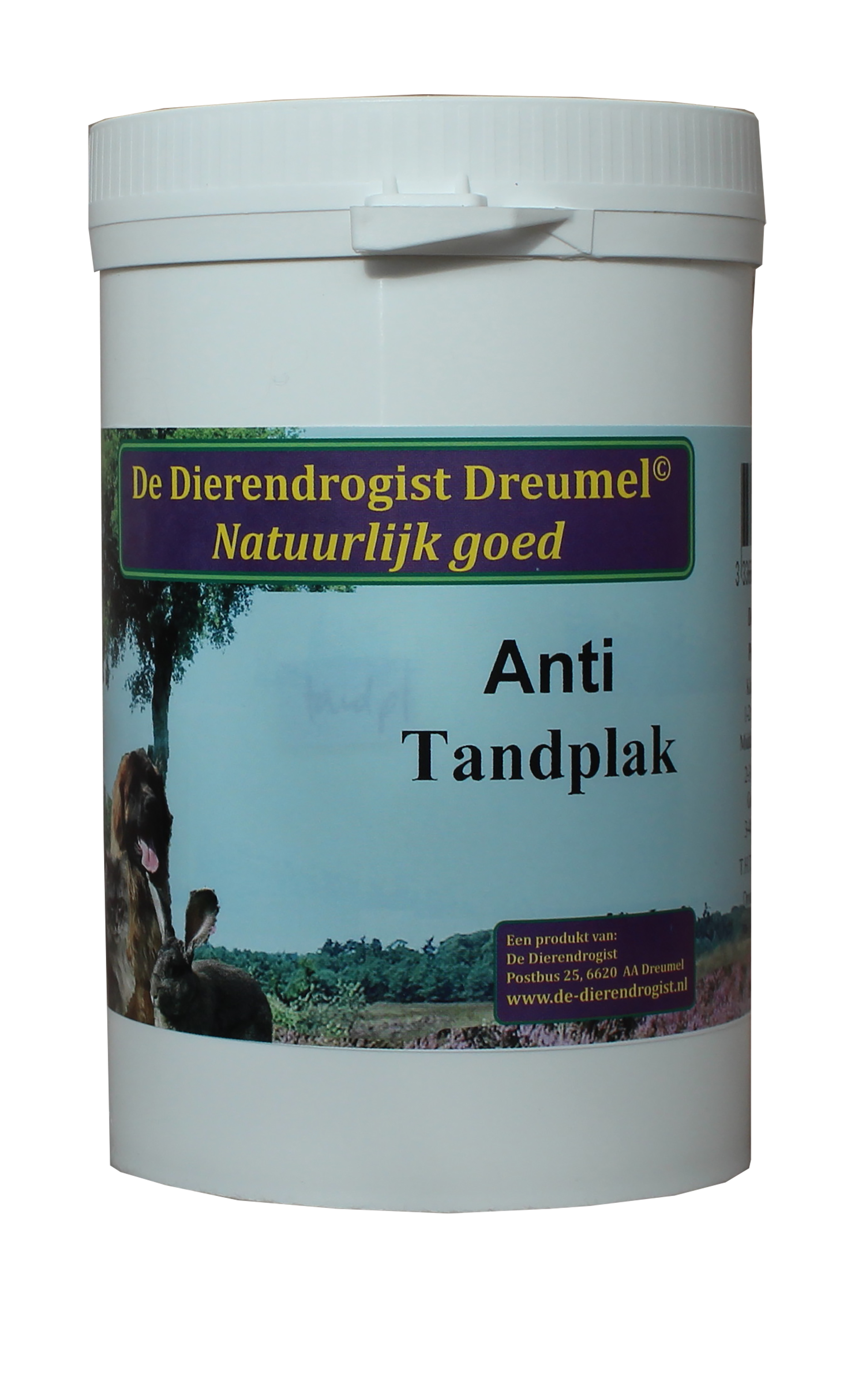 DIERENDROGIST TEGEN TANDPLAK 200 G