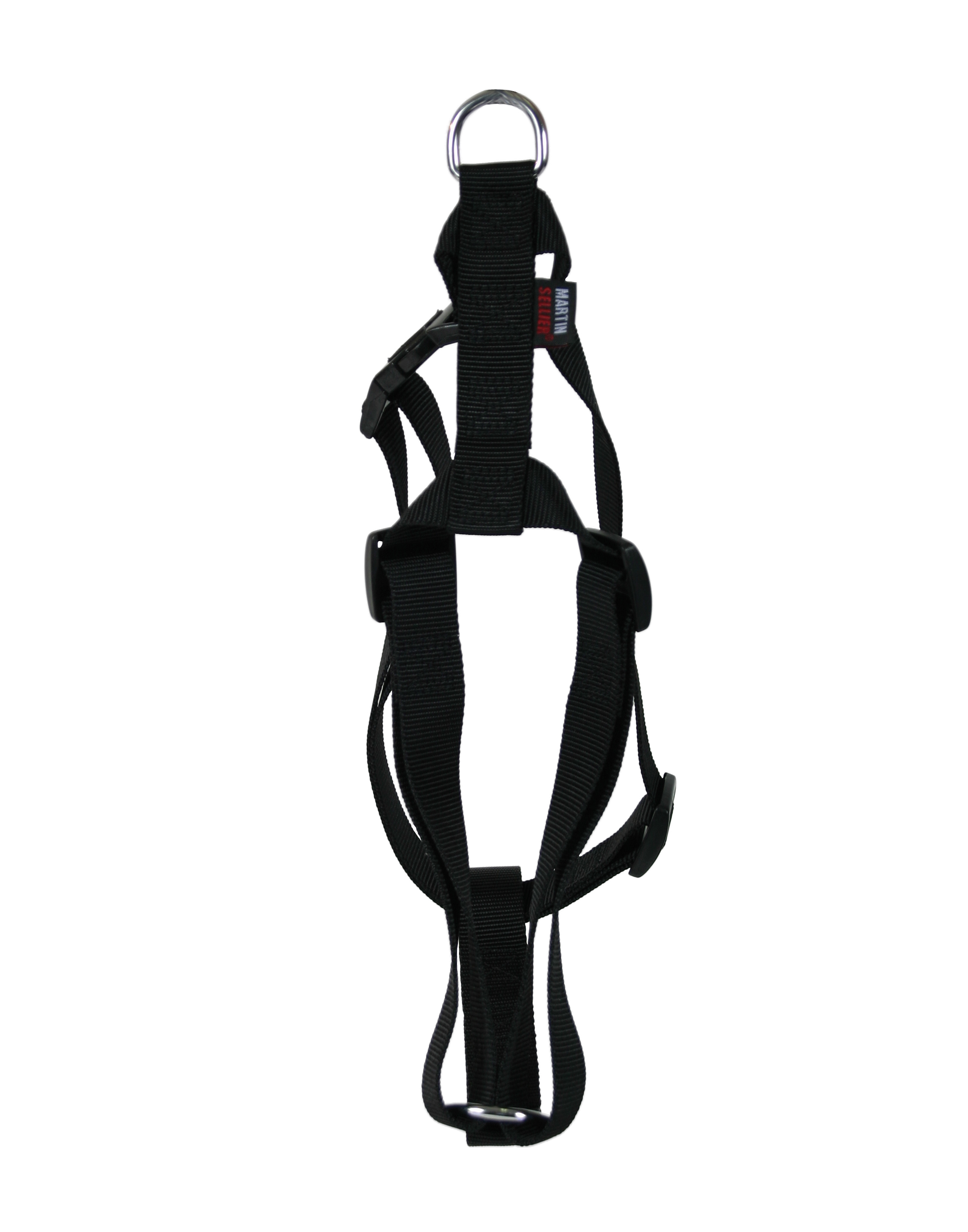 MARTIN HUNDEGESCHIRR BASIC NYLON SCHWARZ 50-70X2 CM