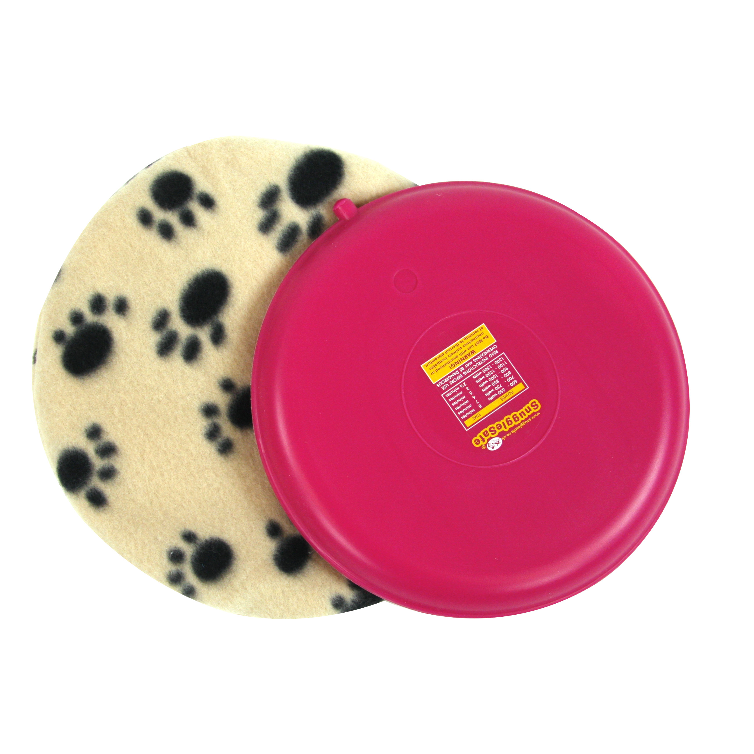 SNUGGLESAFE WARMTESCHIJF HUND/KATZE Ø 21 CM