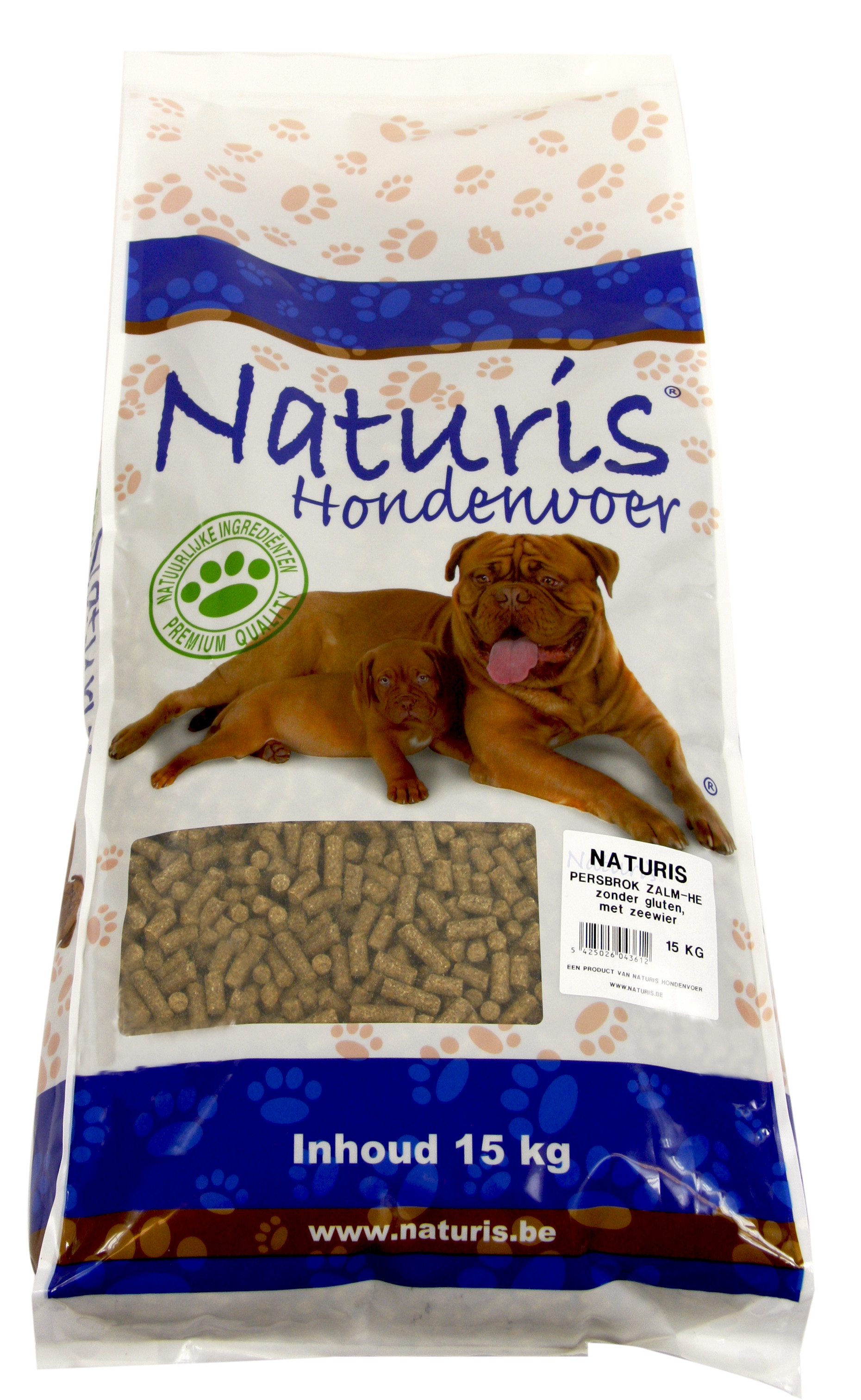 NATURIS TROCKENFUTTER GEPERST HIGH ENERGY LACHS 15 KG