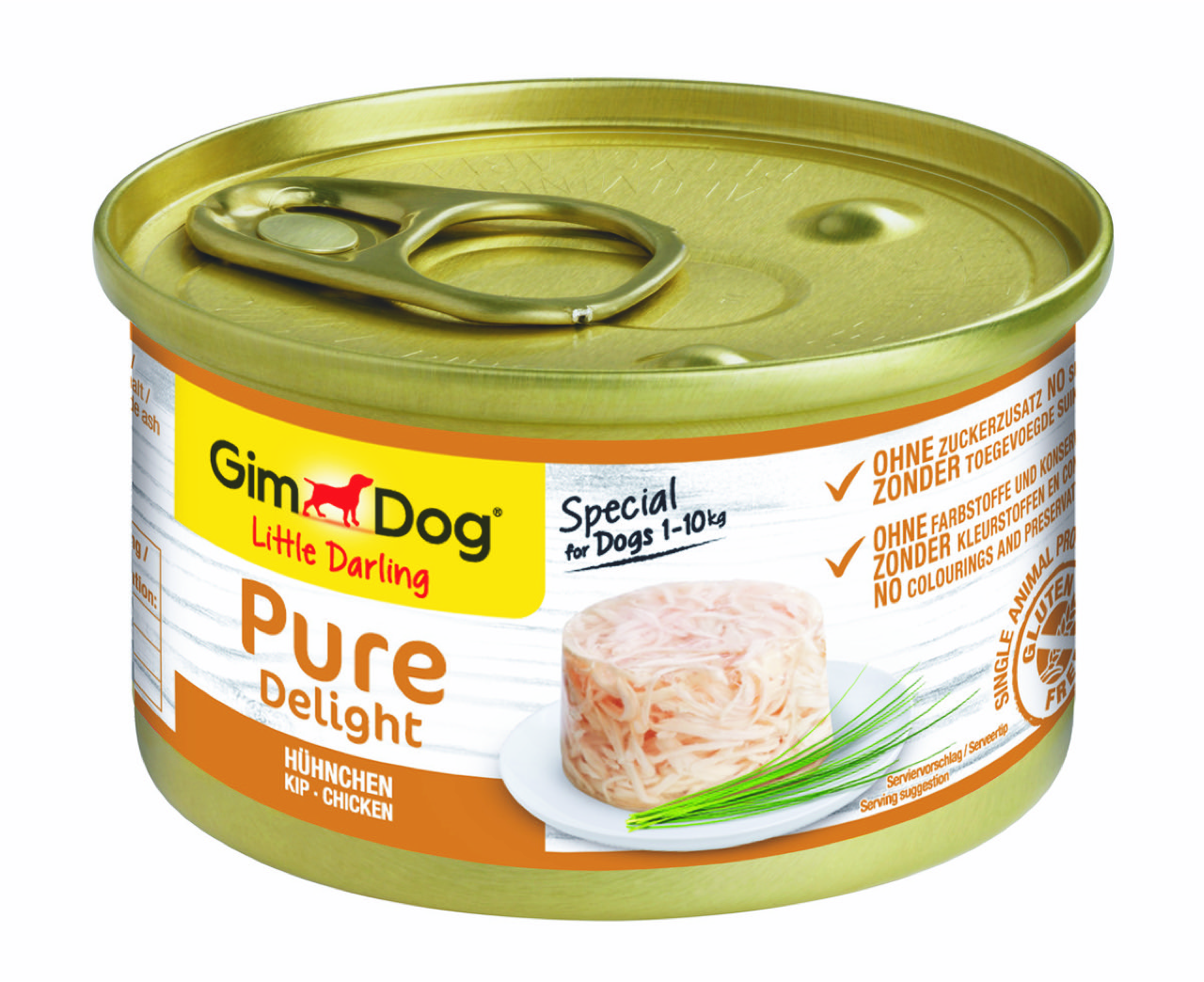 GIMDOG LITTLE DARLING PURE DELIGHT HUHN 12X85 G