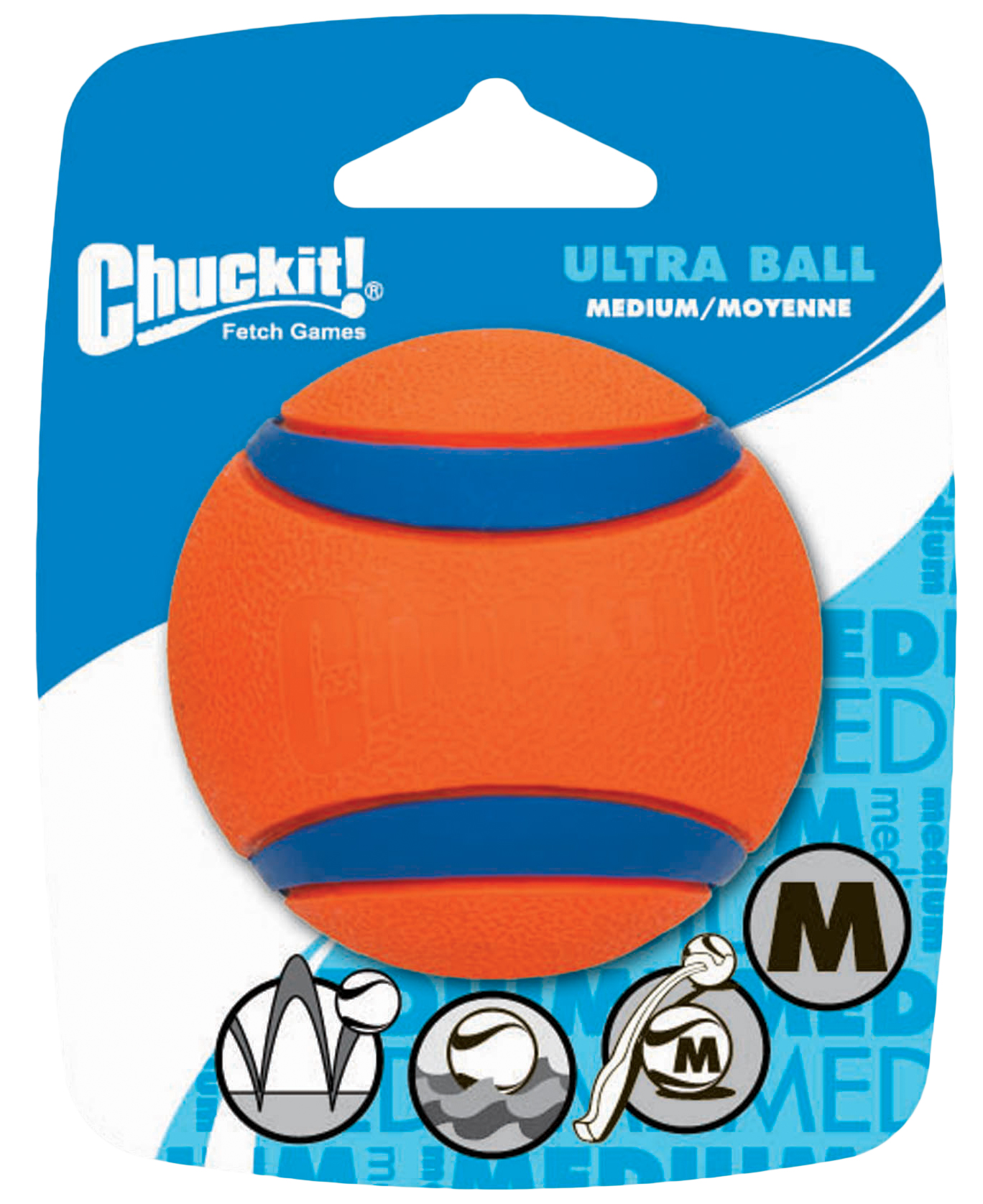 CHUCKIT ULTRA BALL MEDIUM 6,4 CM