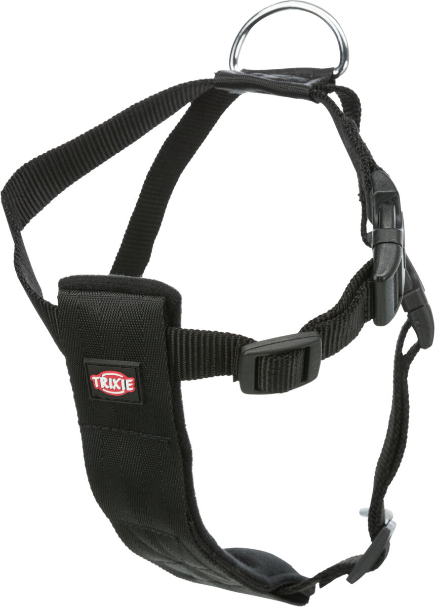 TRIXIE HUNDEGESCHIRR AUTO INKLUSIVE GORDEL SCHWARZ 70-90 CM