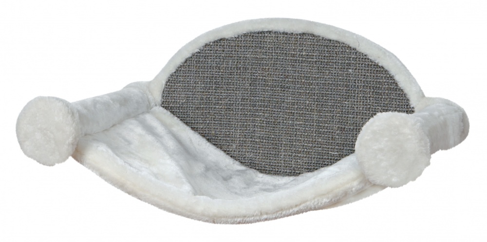 TRIXIE KATZENKORB HAENGEMATTE FUER AAN DE MUUR WEISS/GRAU 54X28X33 CM