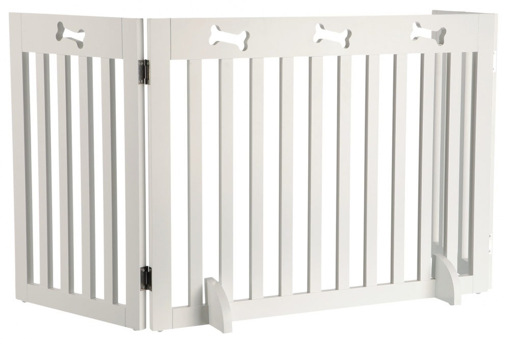 TRIXIE HONDENHEK AFSLUITHEK WEISS 3 PANELEN 82-124X61 CM