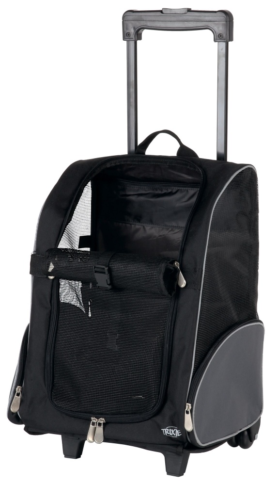 TRIXIE REISMAND TROLLEY SCHWARZ/GRAU 32X25X45 CM