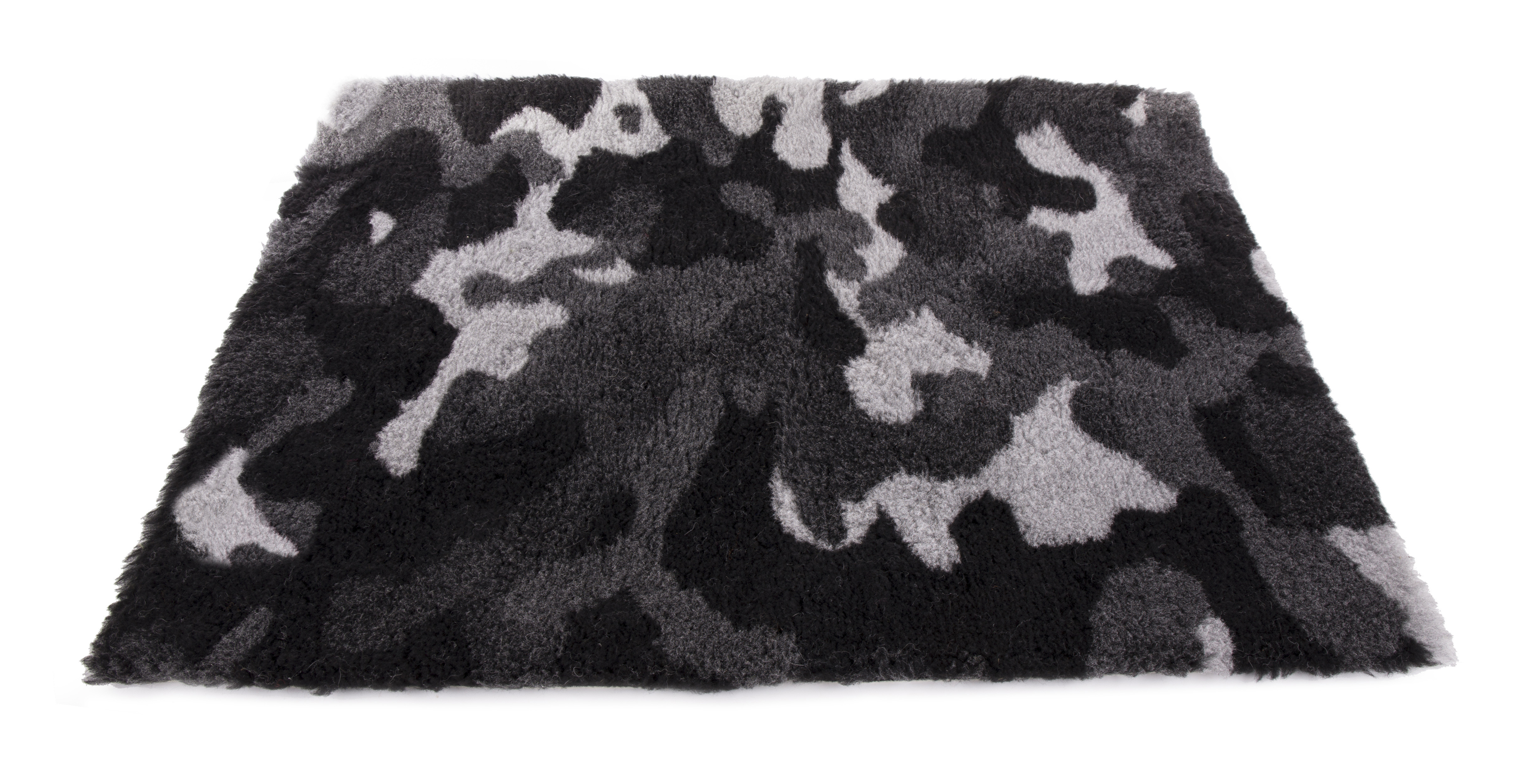 VETBED CAMOUFLAGE GRAU RECYCELT 100X75X2 CM