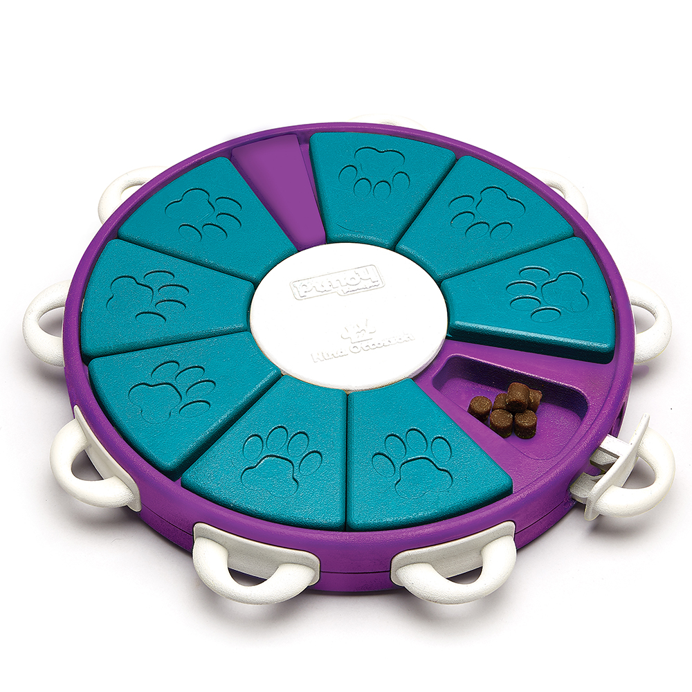 NINA OTTOSSON DOG TWISTER VIOLETT/BLAU 34,5X34,5X5 CM