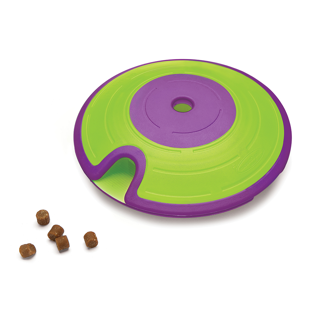 NINA OTTOSSON DOG TREAT MAZE VIOLETT/LIME 18X18X6 CM