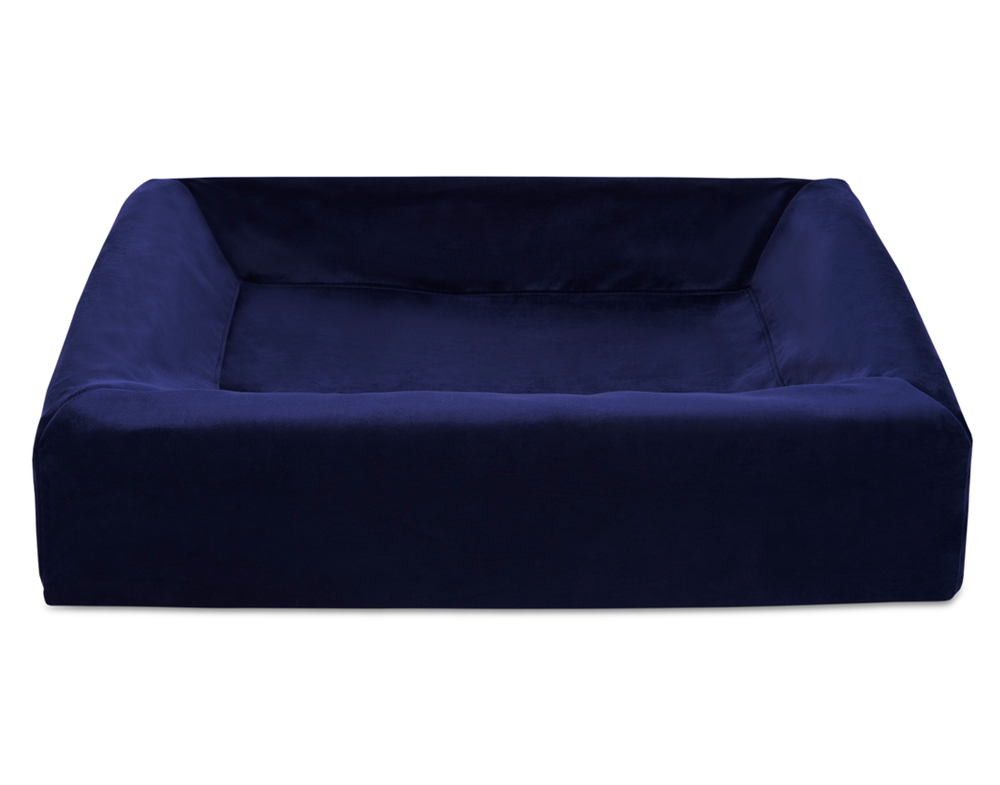 BIA BETT ROYAL FLUWEEL HOES HUNDEKORB NAVY BIA-3 70X60X15 CM