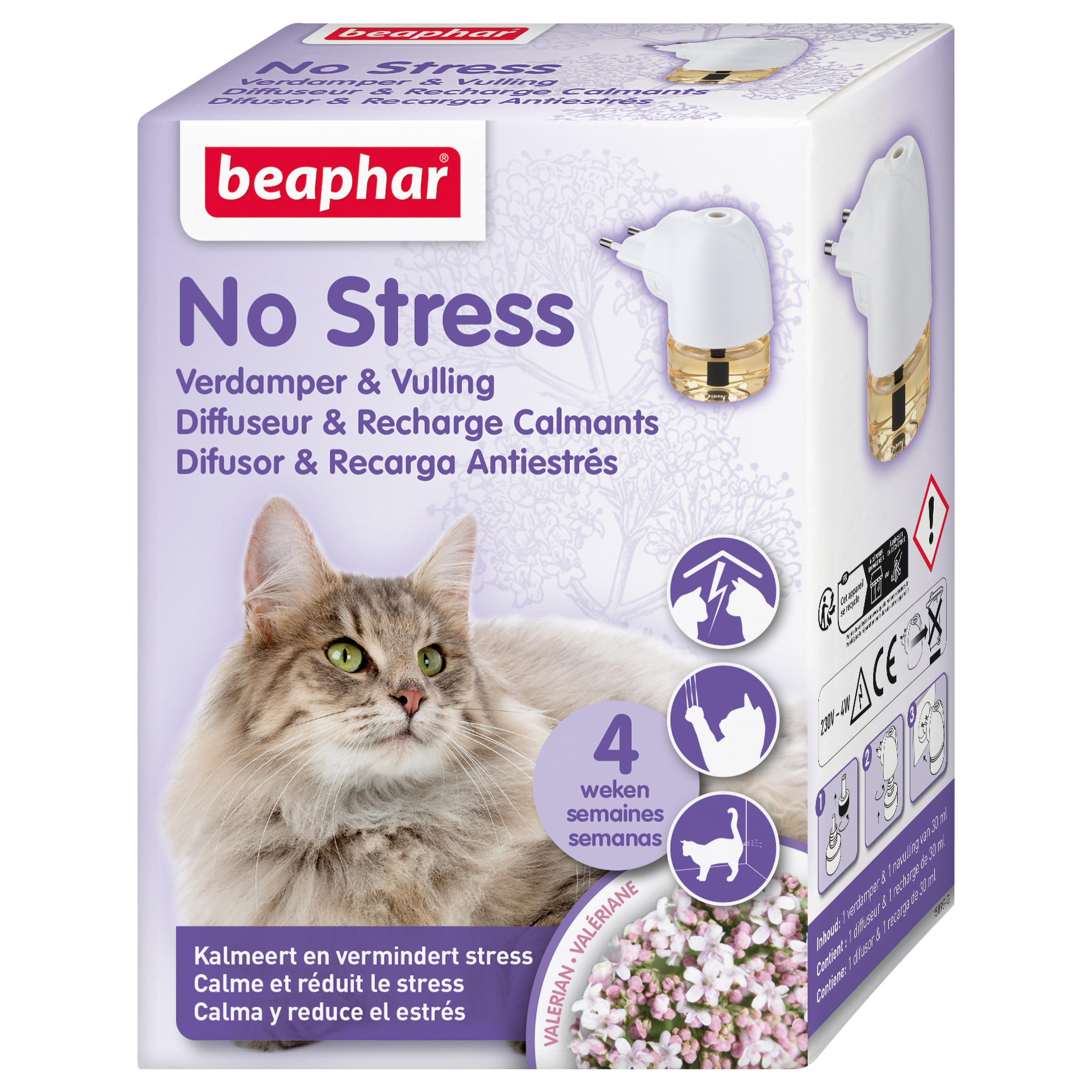 BEAPHAR NO STRESS VERDAMPER MIT FUELLUNG KATZE 30 ML