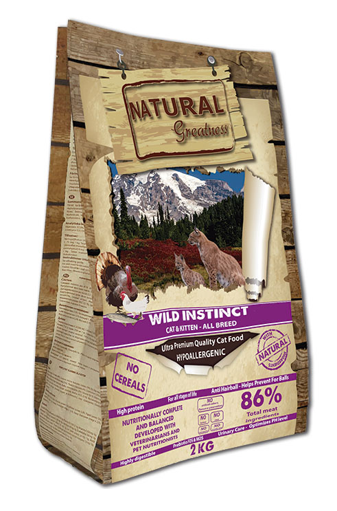 NATURAL GREATNESS WILD INSTINCT BABY/KITTEN 2 KG