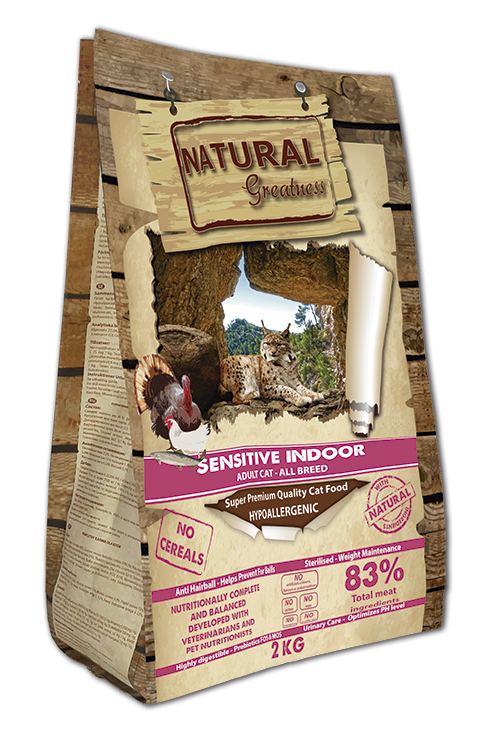 NATURAL GREATNESS SENSITIV INDOOR 2 KG