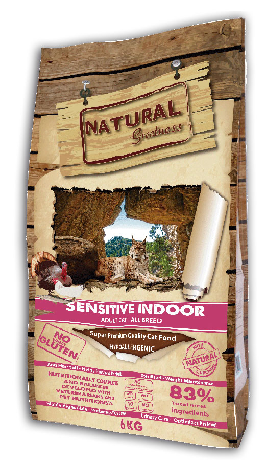NATURAL GREATNESS SENSITIV INDOOR 6 KG