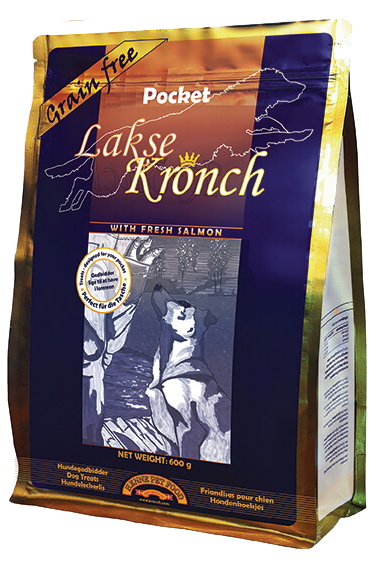 KRONCH 76% ZALMSNACKS POCKETS 600 G