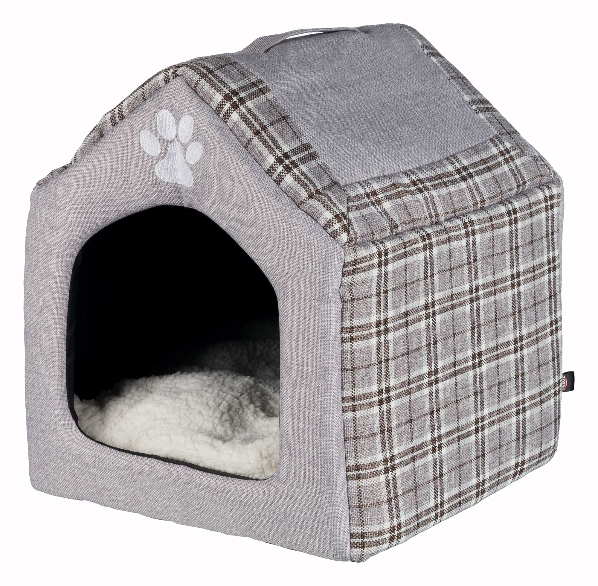 TRIXIE RELAX IGLO HONDENHUIS SILAS GRAU/CREME 40X45X40 CM