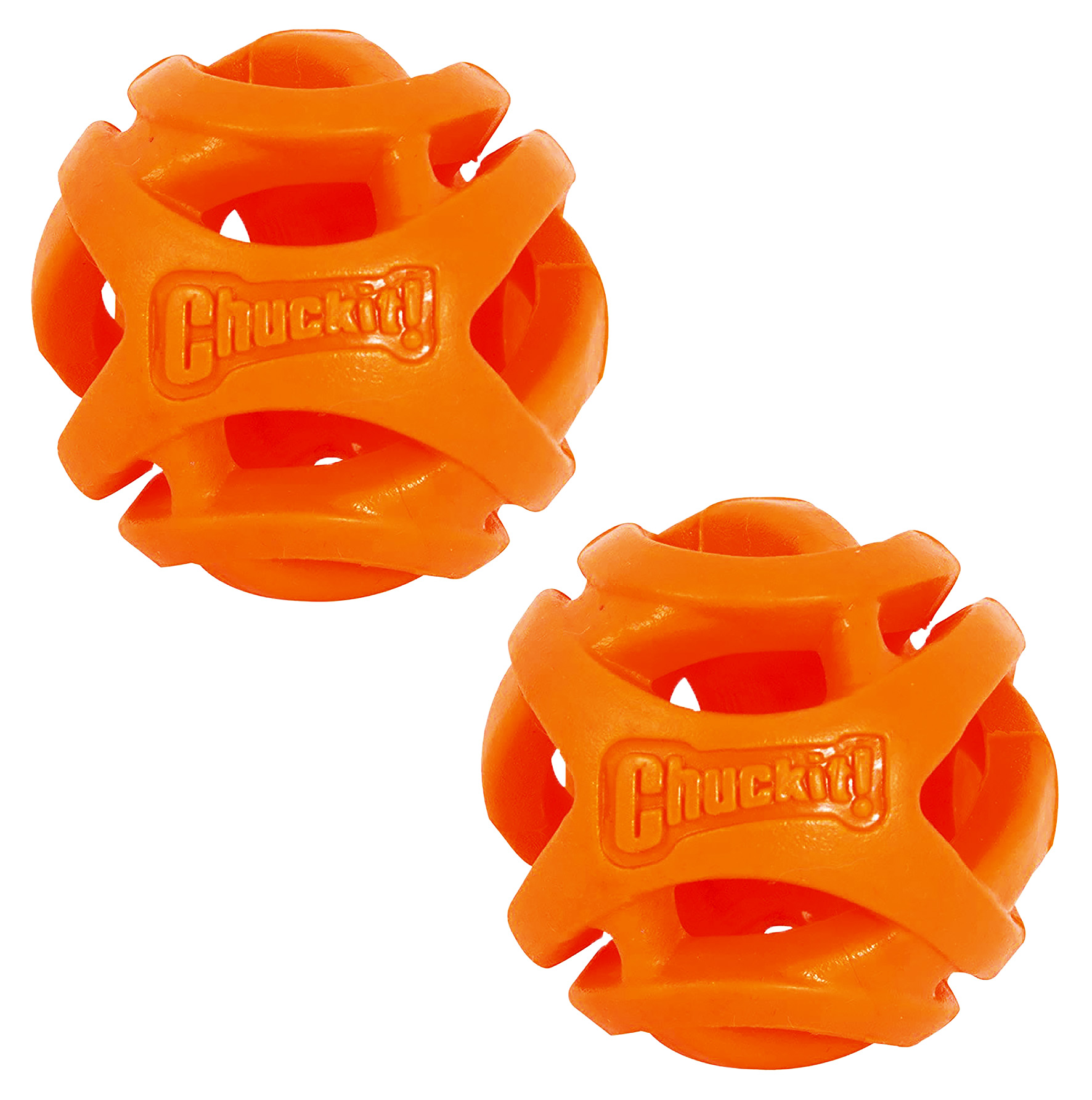 CHUCKIT BREATHE RIGHT FETCH BALL SMALL ORANGE 5 CM 2 STK.