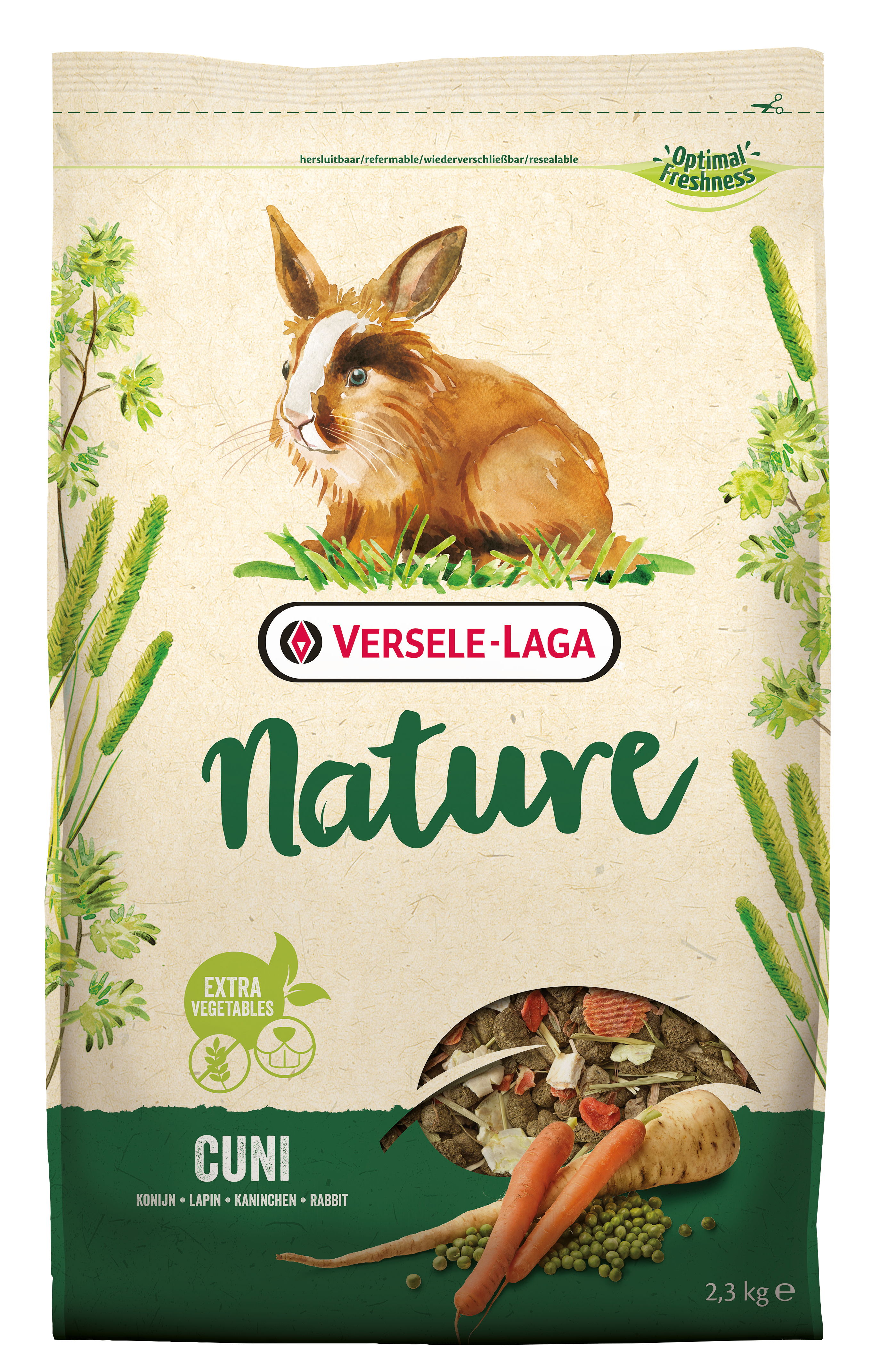 VERSELE-LAGA NATURE CUNI KANINCHEN 2,3 KG