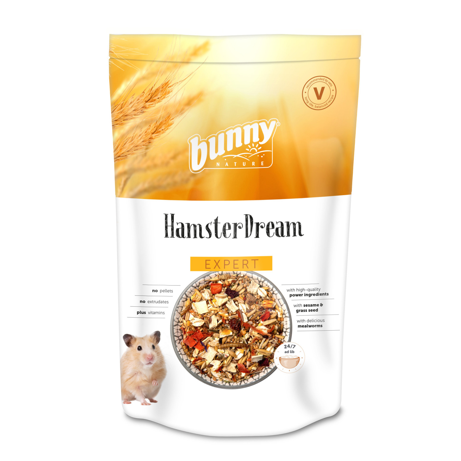 BUNNY NATURE HAMSTERDROOM EXPERT 500 G
