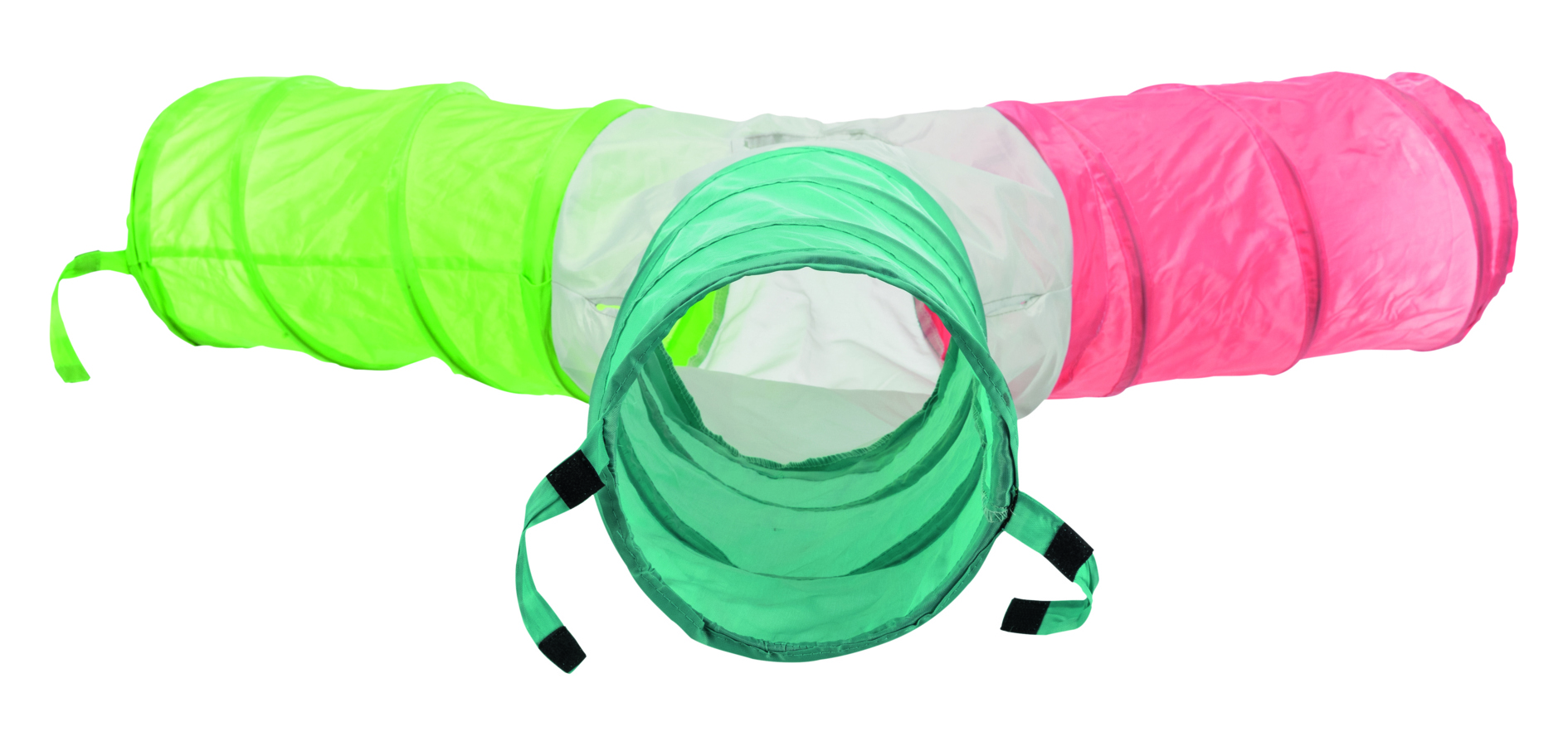 TRIXIE SPEELTUNNEL KANINCHEN 3-WEG SORTIERT 47X18 CM