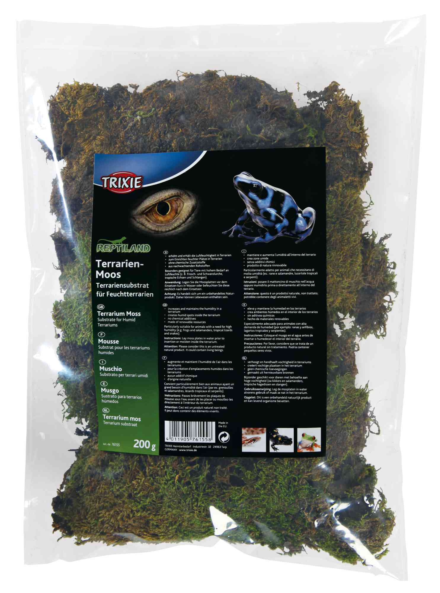 TRIXIE TERRARIUM MOS SUBSTRAAT 200 G