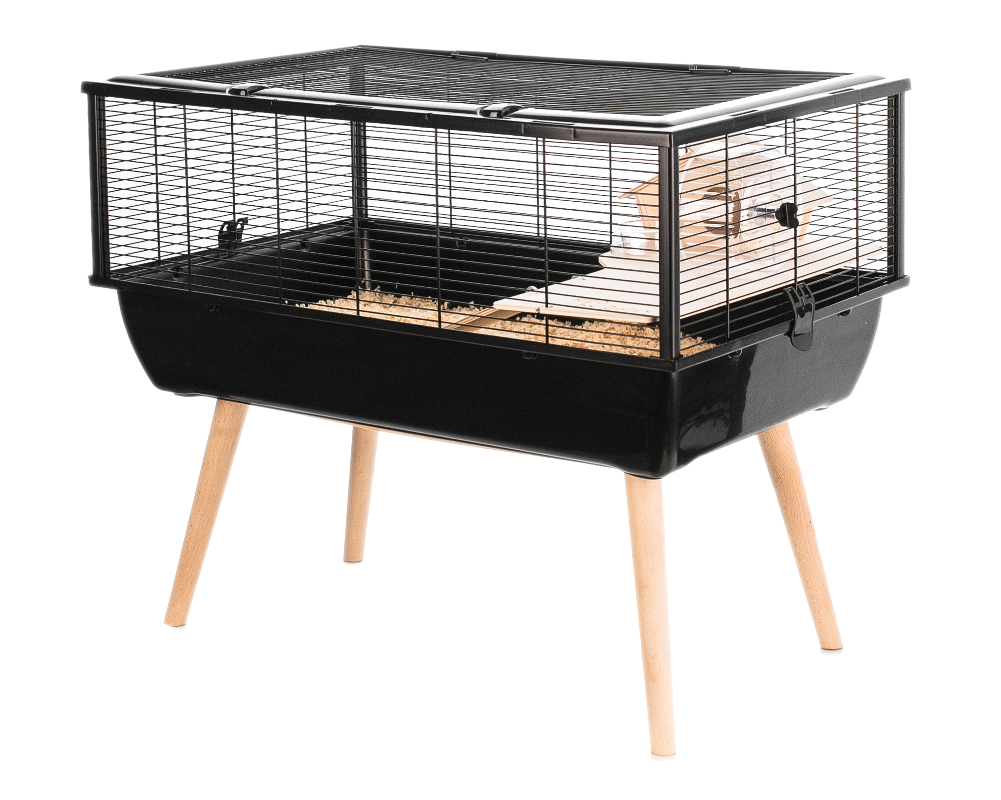 ZOLUX KNAAGDIERKOOI NEO NIGHA SCHWARZ 78X48X64,5 CM